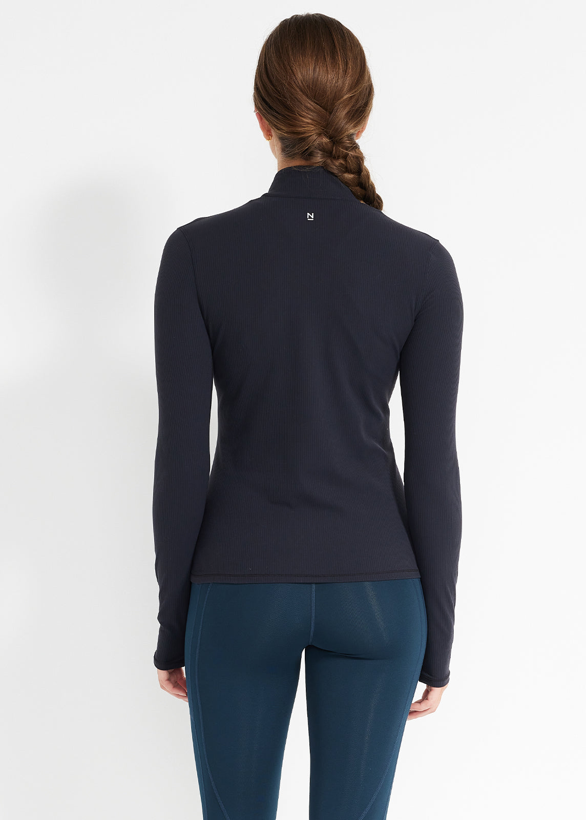 Ribbed Cardio 1/2 Zip