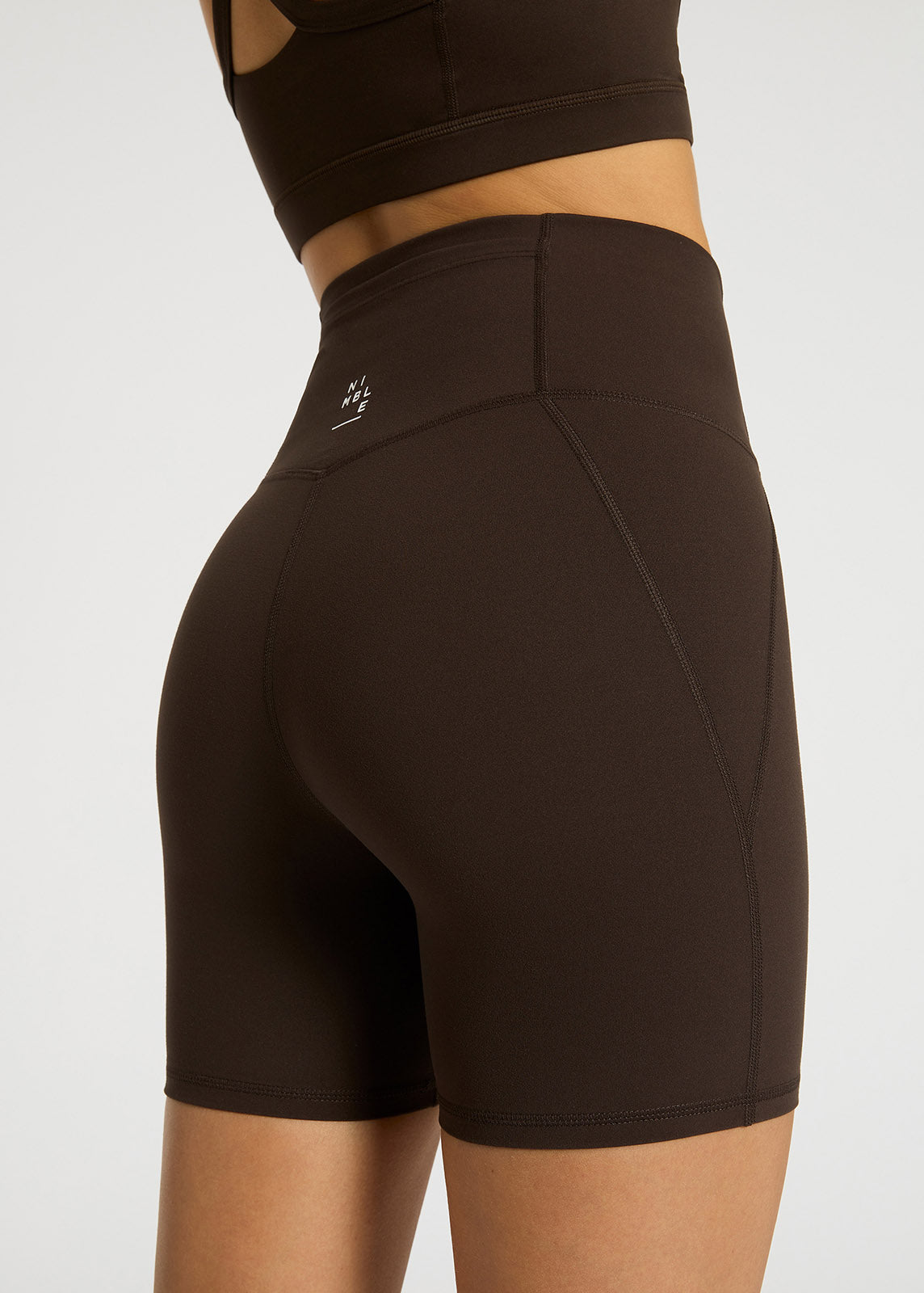 High waisted activewear shorts online