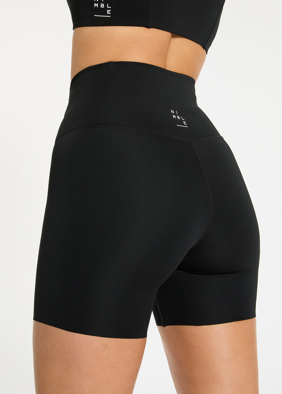 All in Motion Women's Sculpted Pull-On High Waisted Bike Shorts