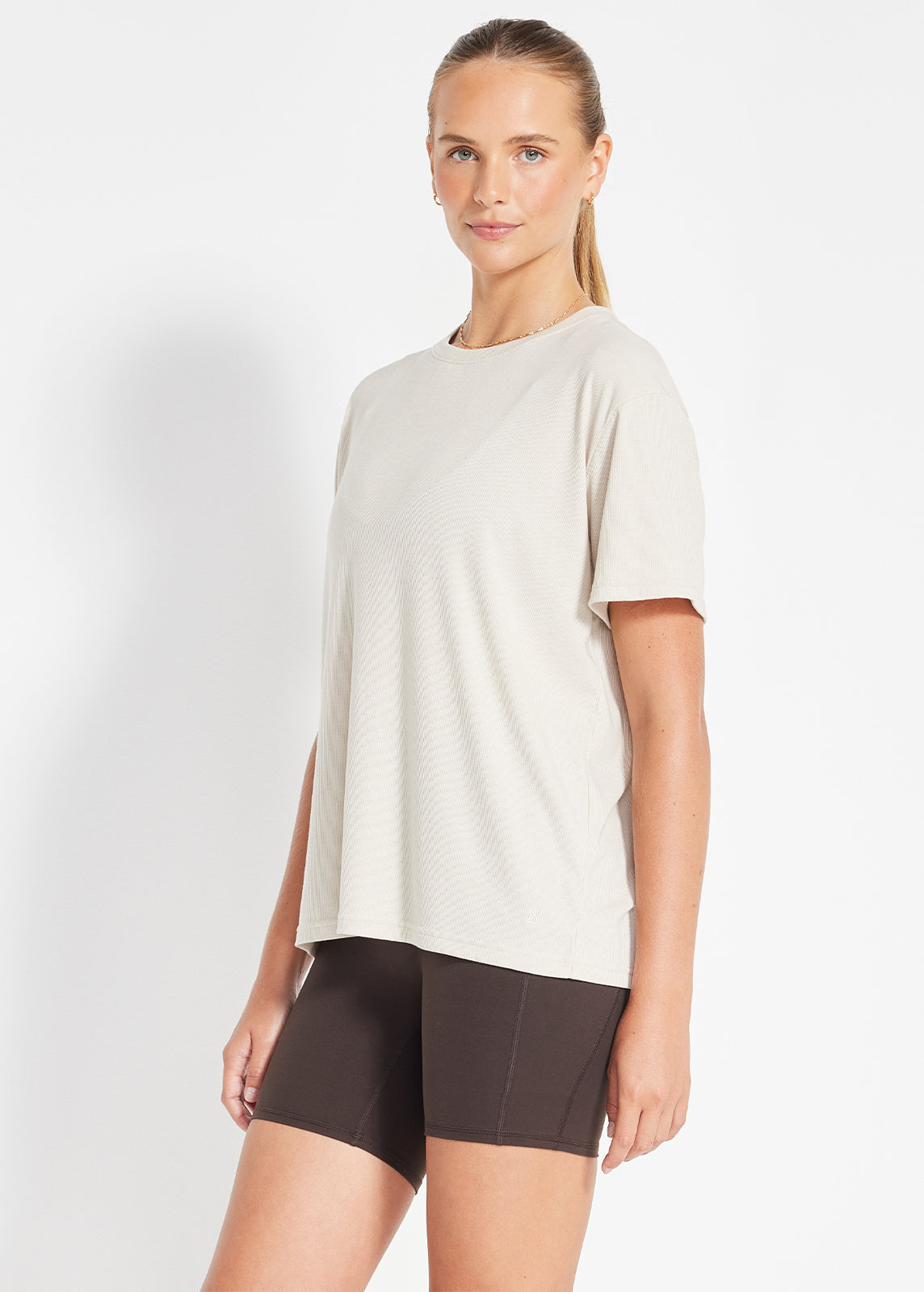 Essential Ribbed Tee