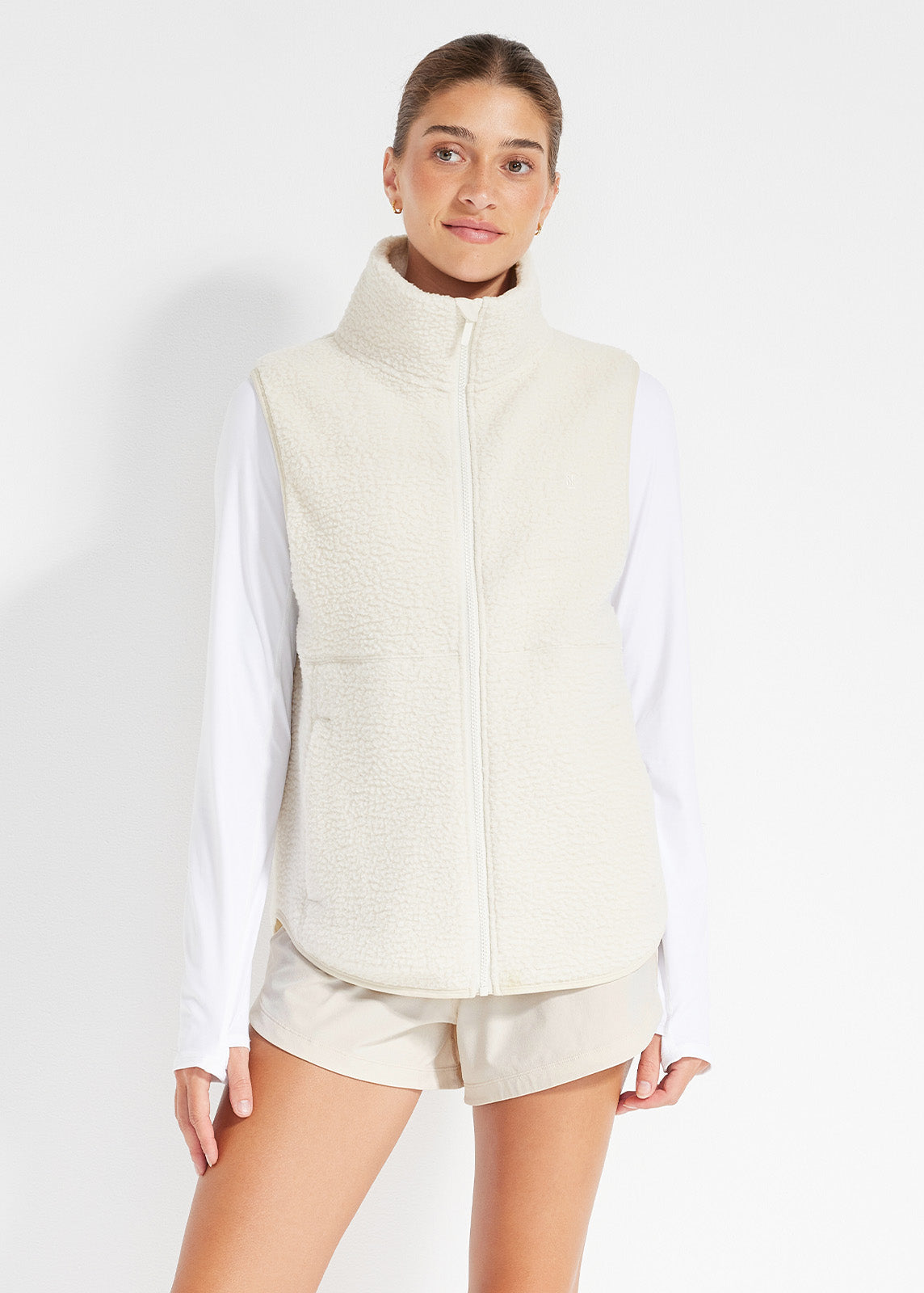 Rain Or Shine Sherpa Vest