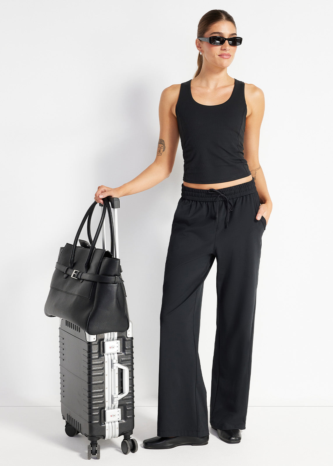 Travel Wide Leg Pant