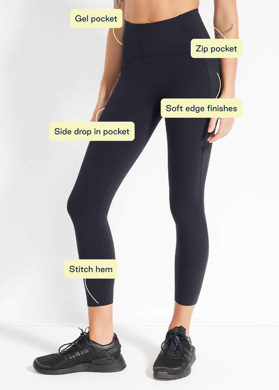 In Pace Ankle Legging