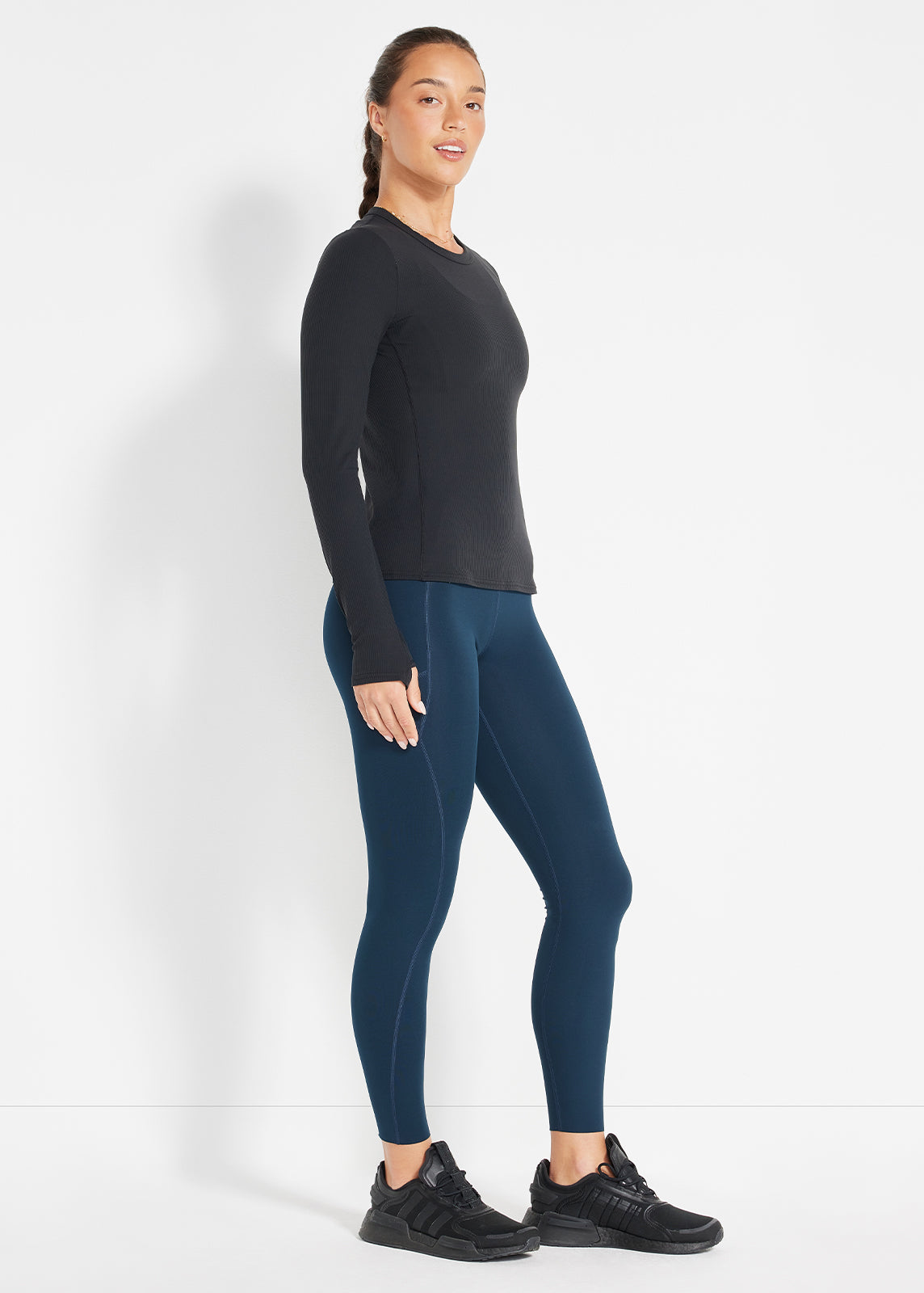 Ribbed Cardio Long Sleeve