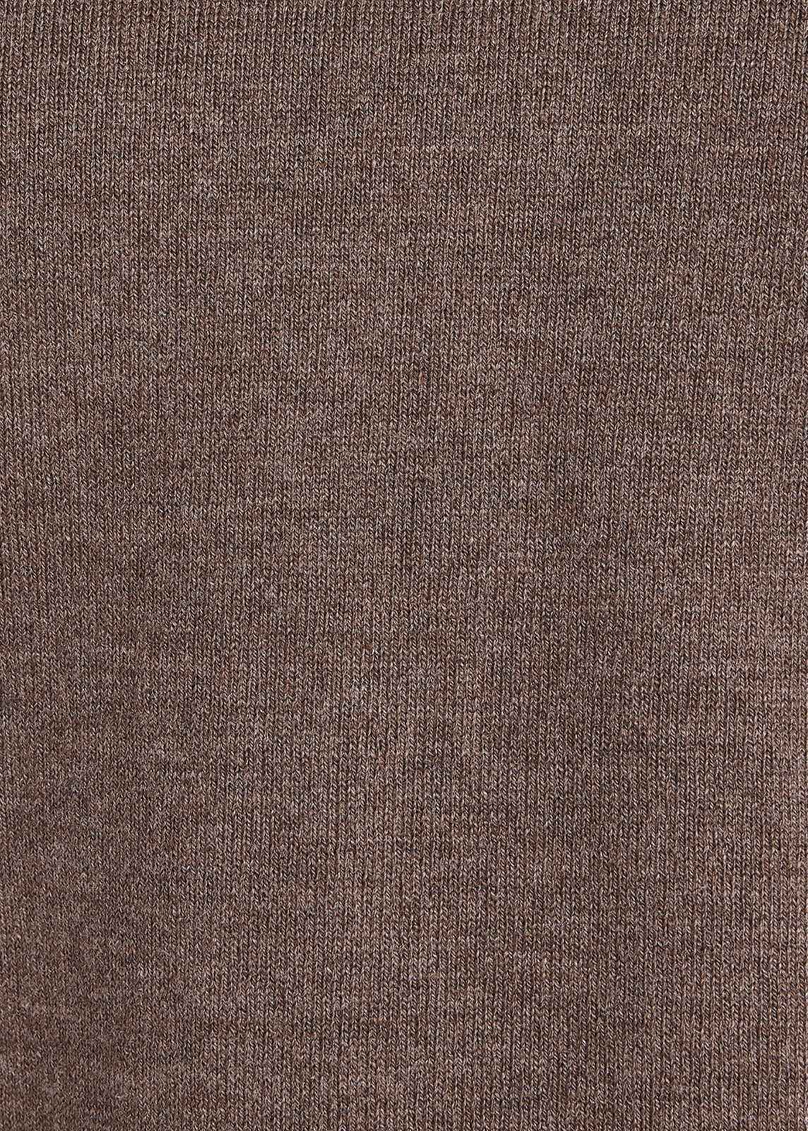 Close-up of brown ribbed knit fabric texture