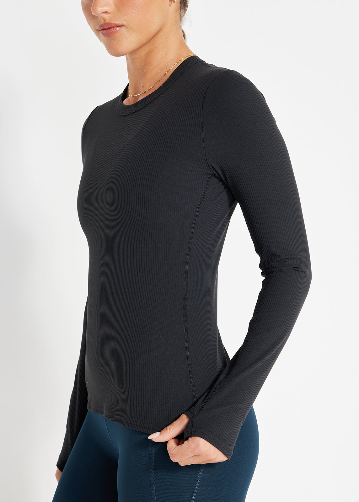 Ribbed Cardio Long Sleeve