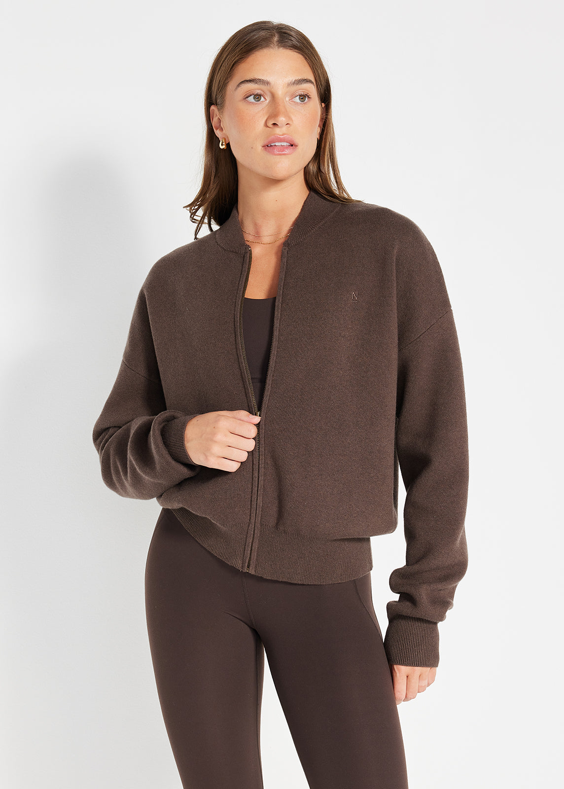 Everyday Knit Bomber Jacket