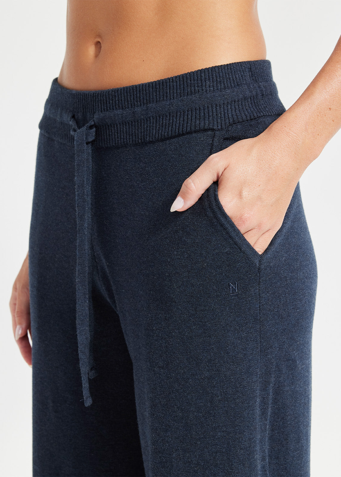 【新作】Lemon emsamble knit♡navy Scramble Crew Knit Navy – Rhythm US