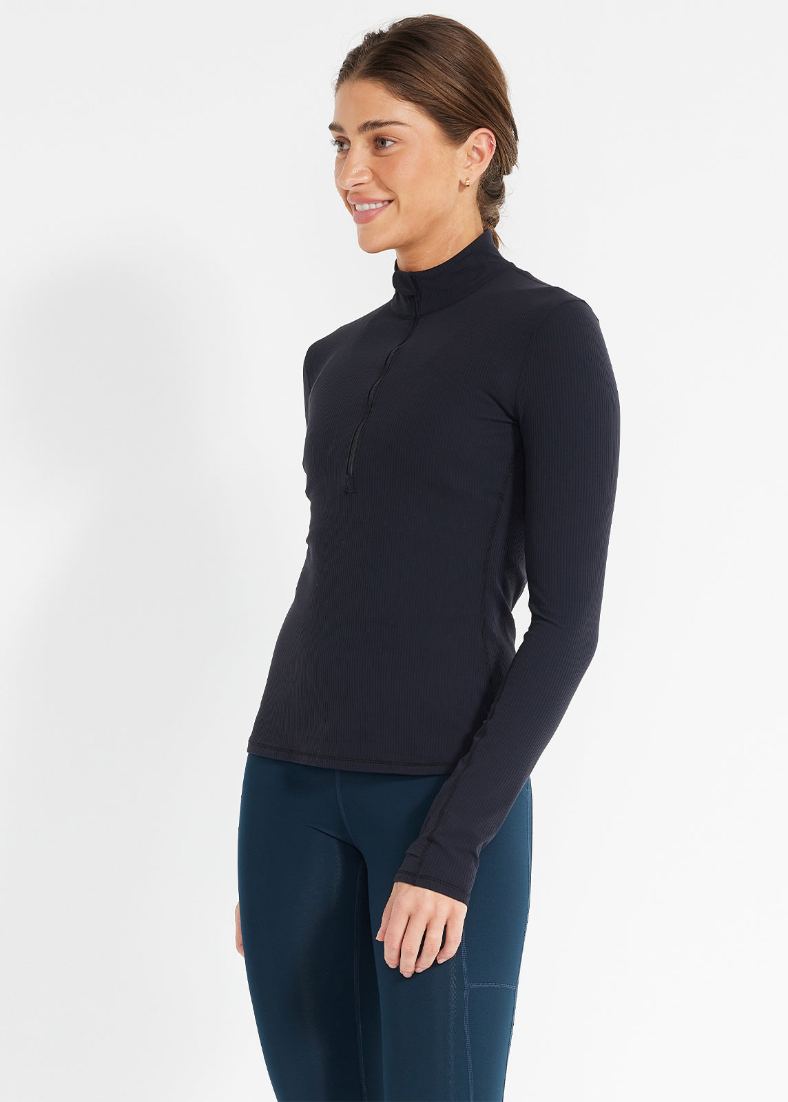Ribbed Cardio 1/2 Zip