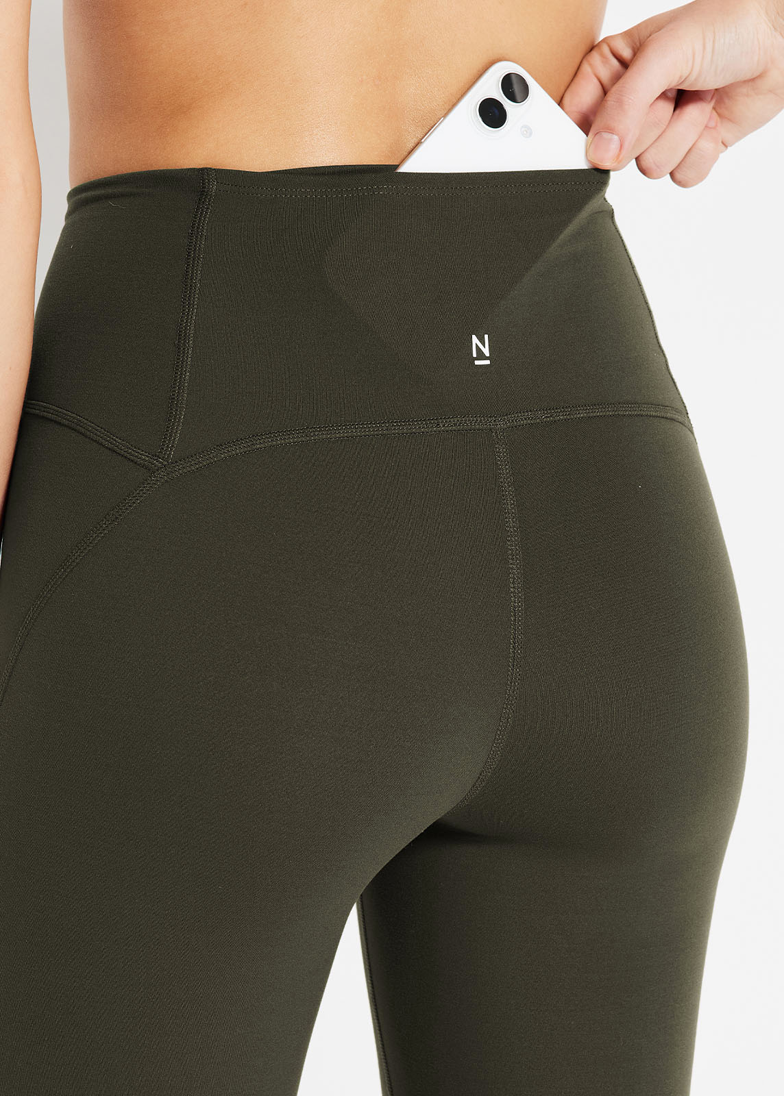 In Motion Pocket Cropped Flare