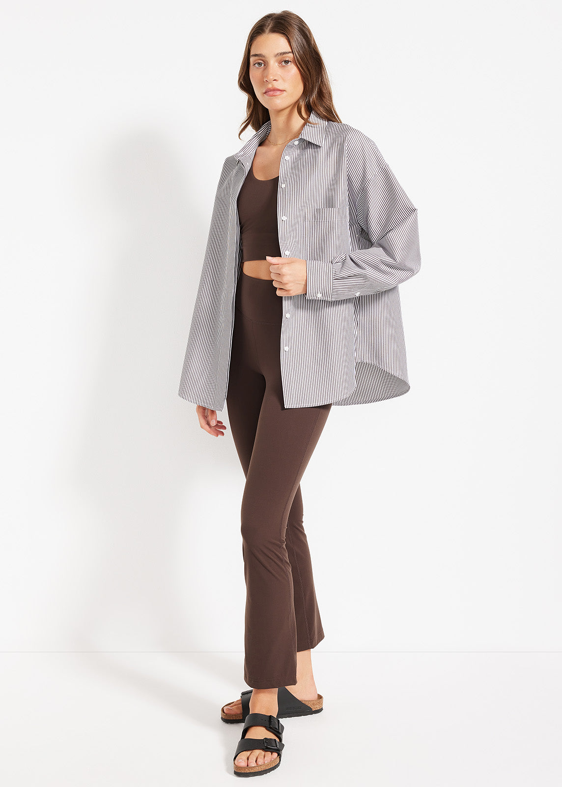 In Motion Cropped Pocket Flare Pant