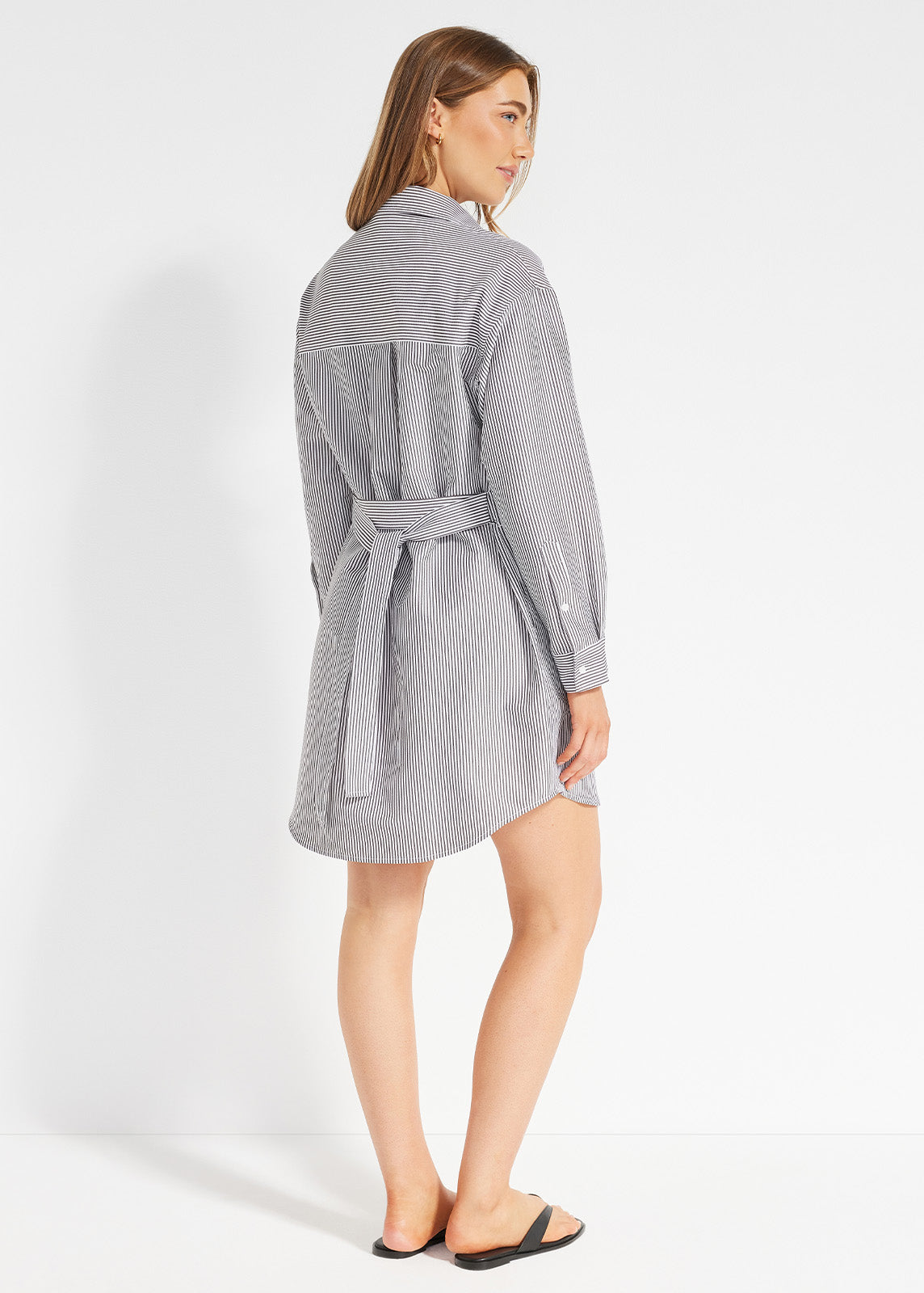 On The Move Shirt Dress