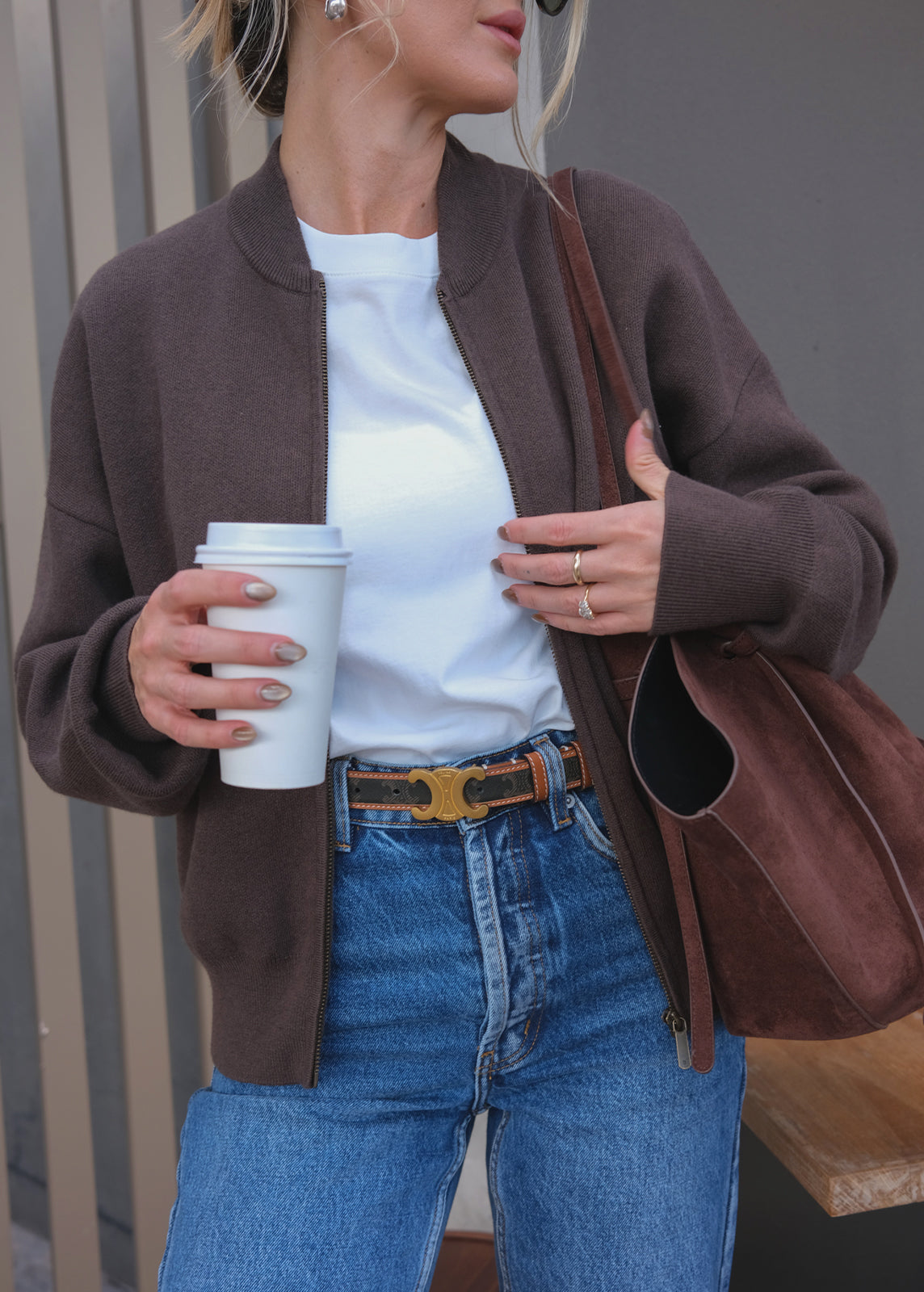 Everyday Knit Bomber Jacket