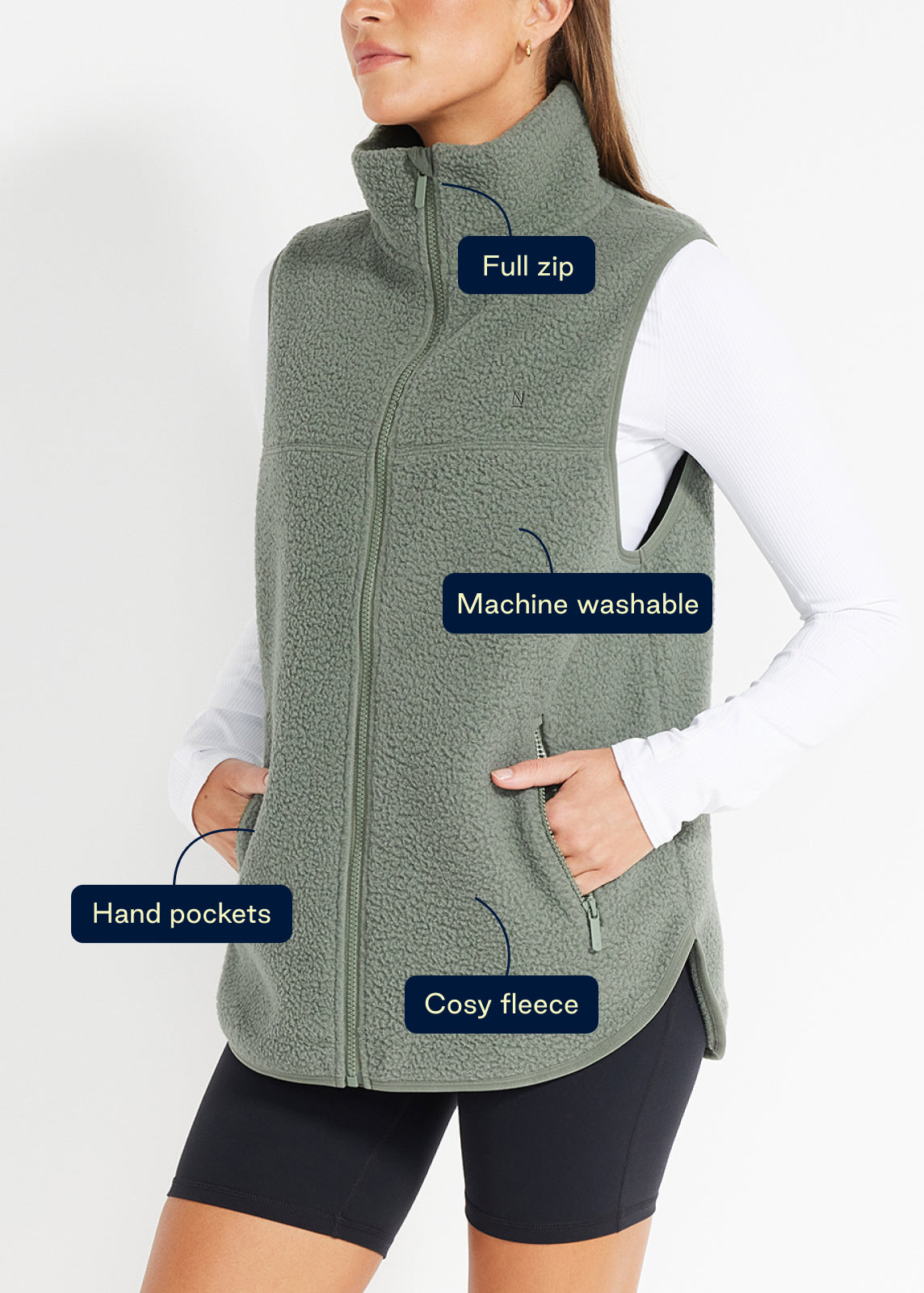 Explore More Sherpa Vest
