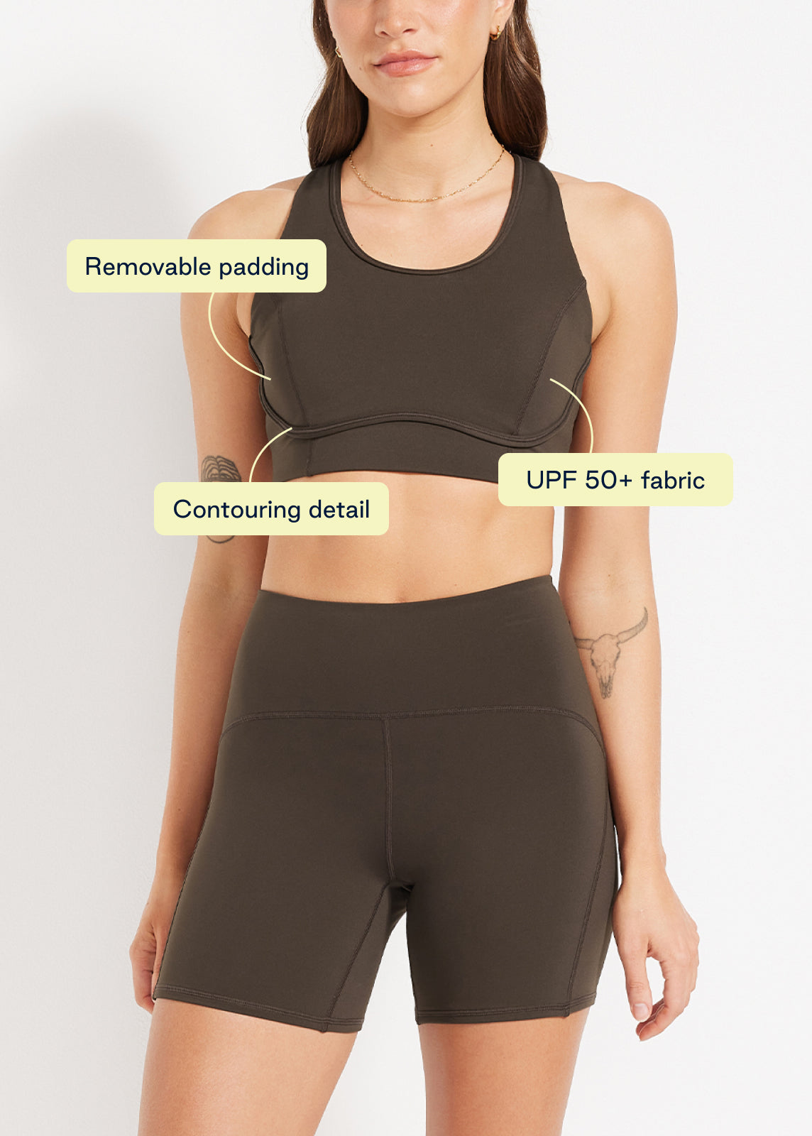Sweat To Splash® Racer Bra