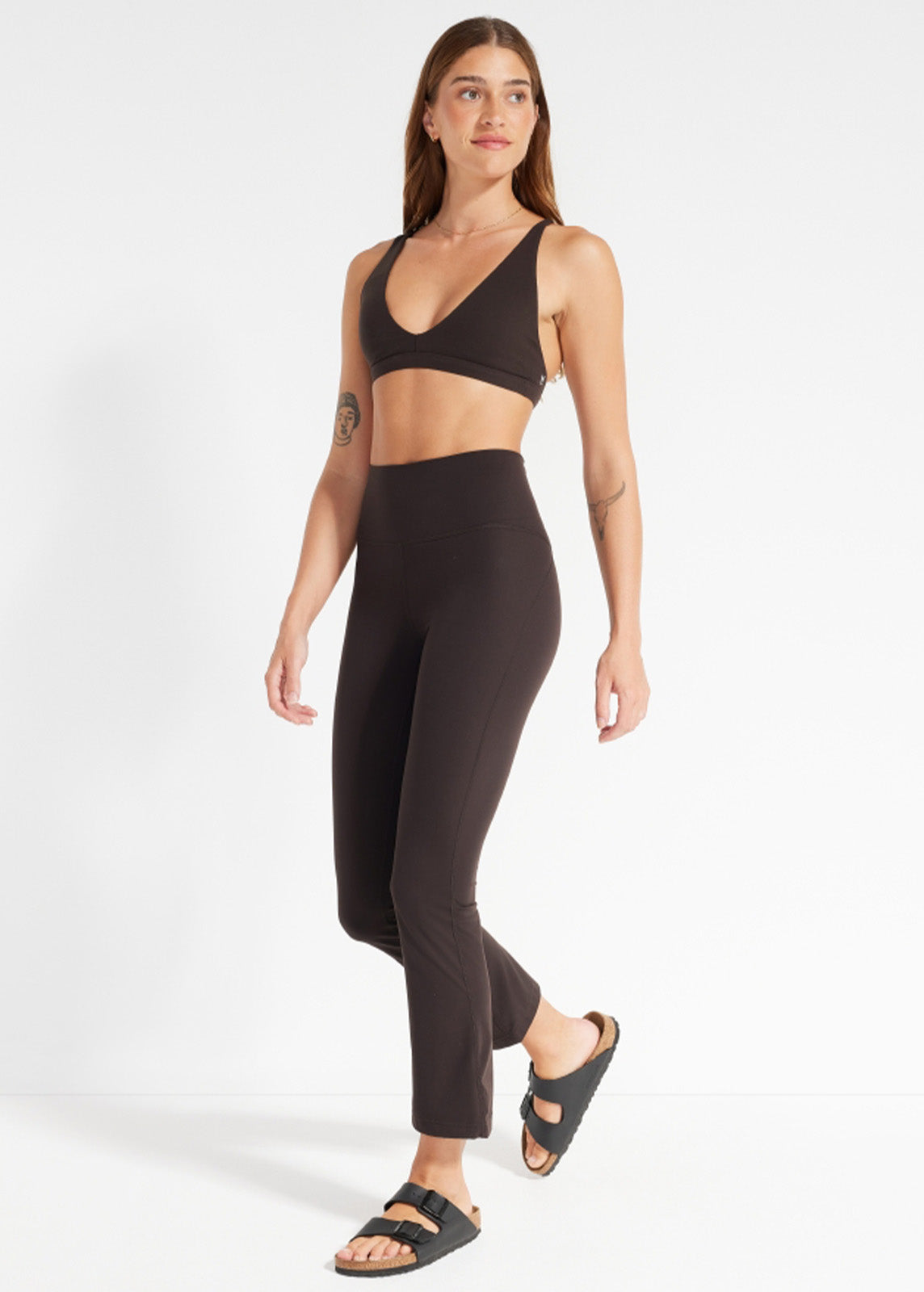 In Motion Cropped Pocket Flare Pant