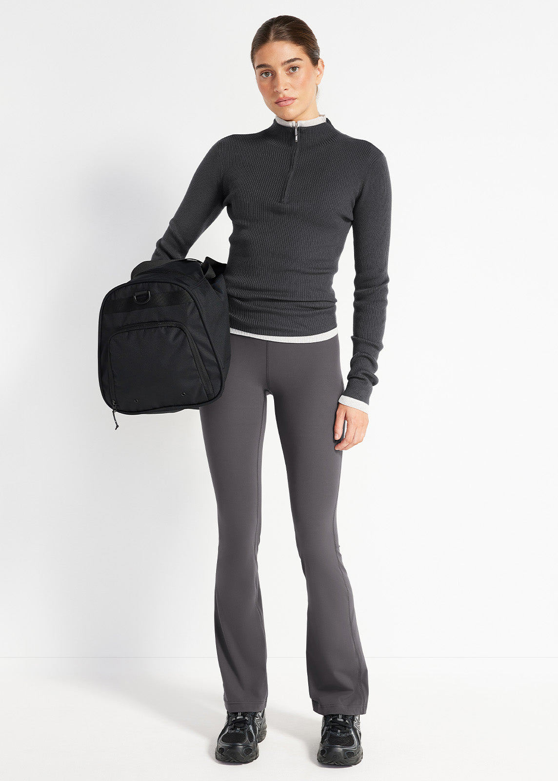 In Motion Cropped Pocket Flare Pant