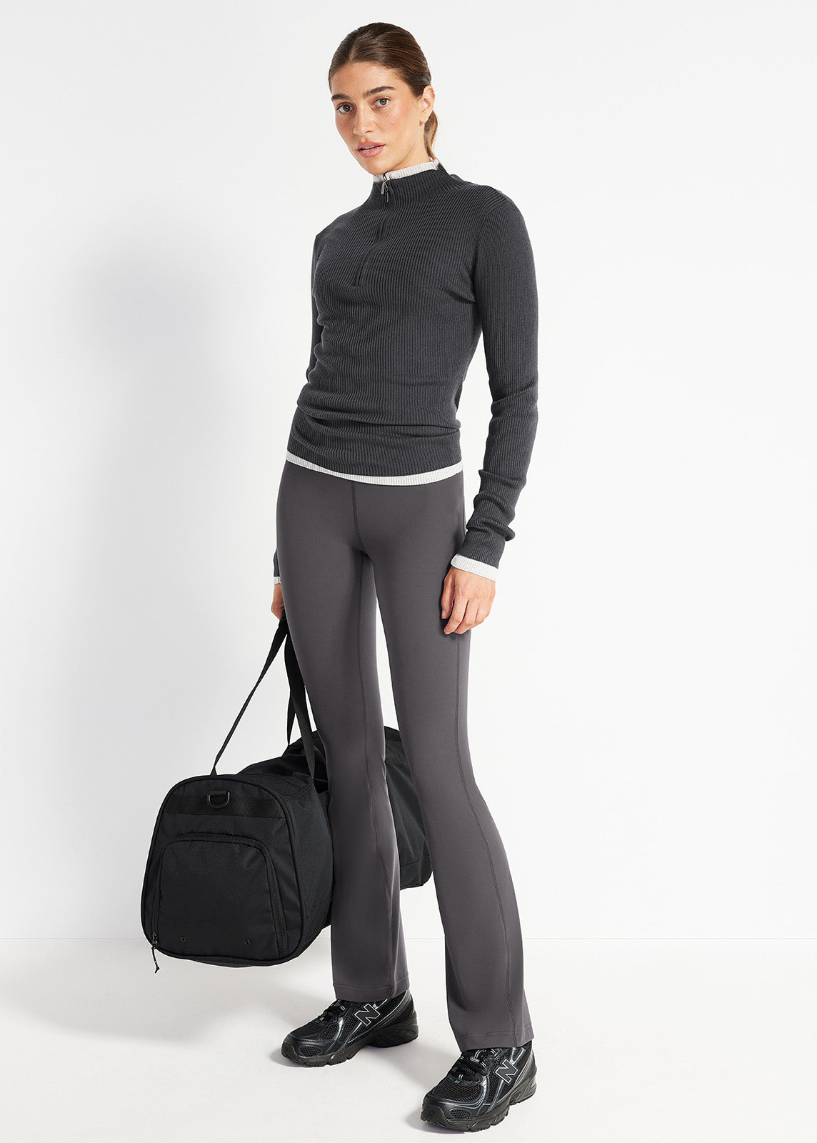 In Motion Cropped Pocket Flare Pant