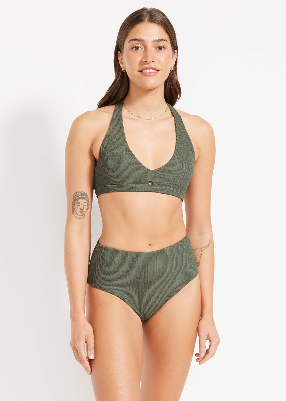 Swim High Waisted Bottom