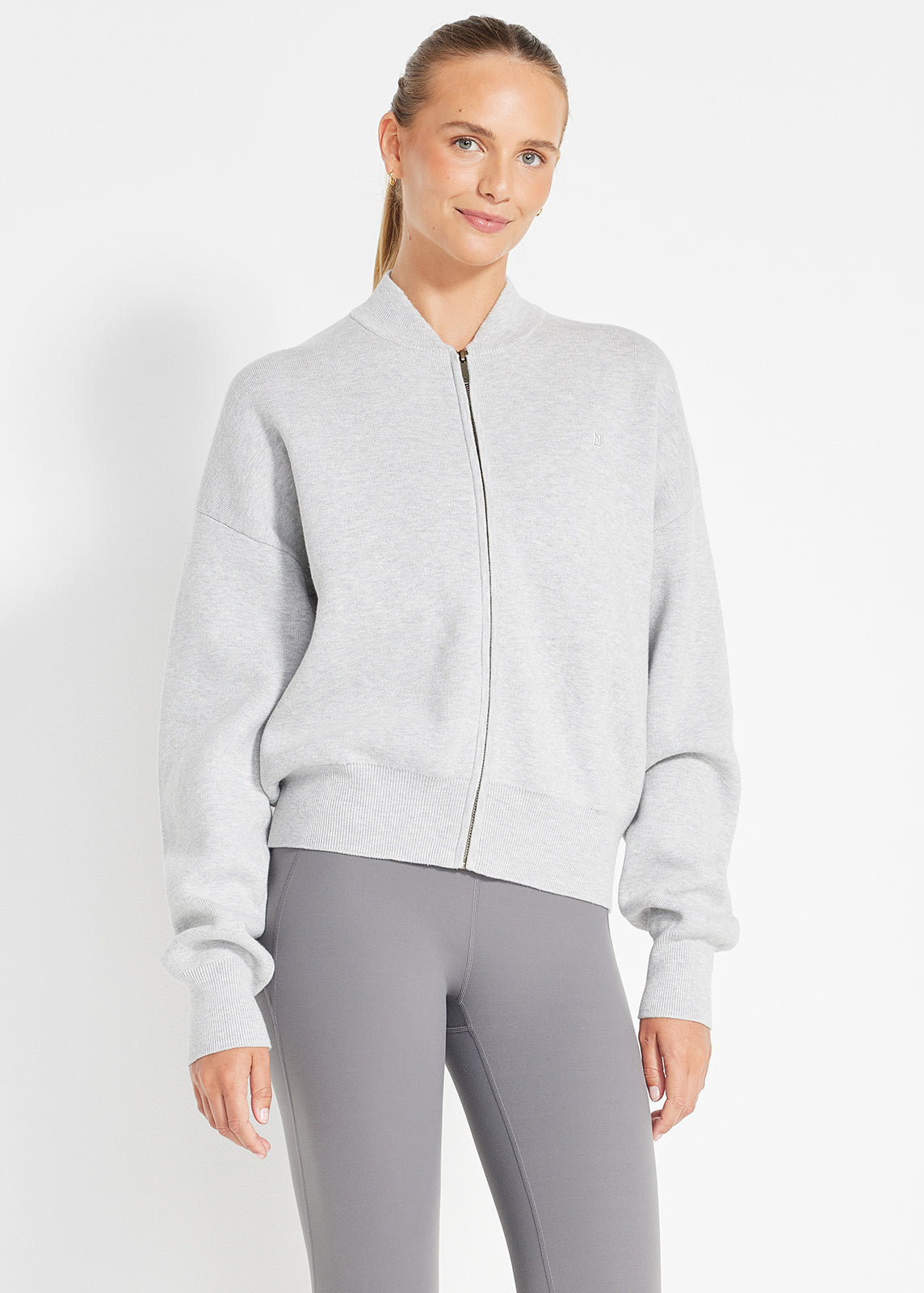 Everyday Knit Bomber Jacket