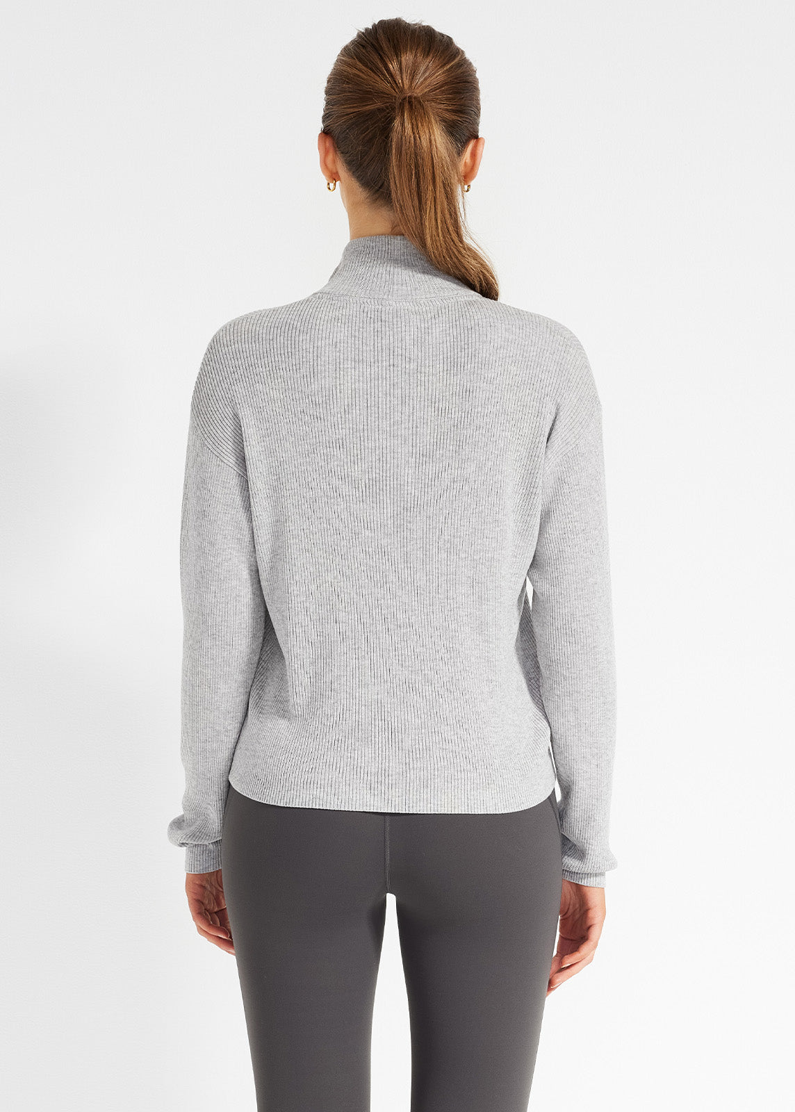 Snug Knit Ribbed Polo