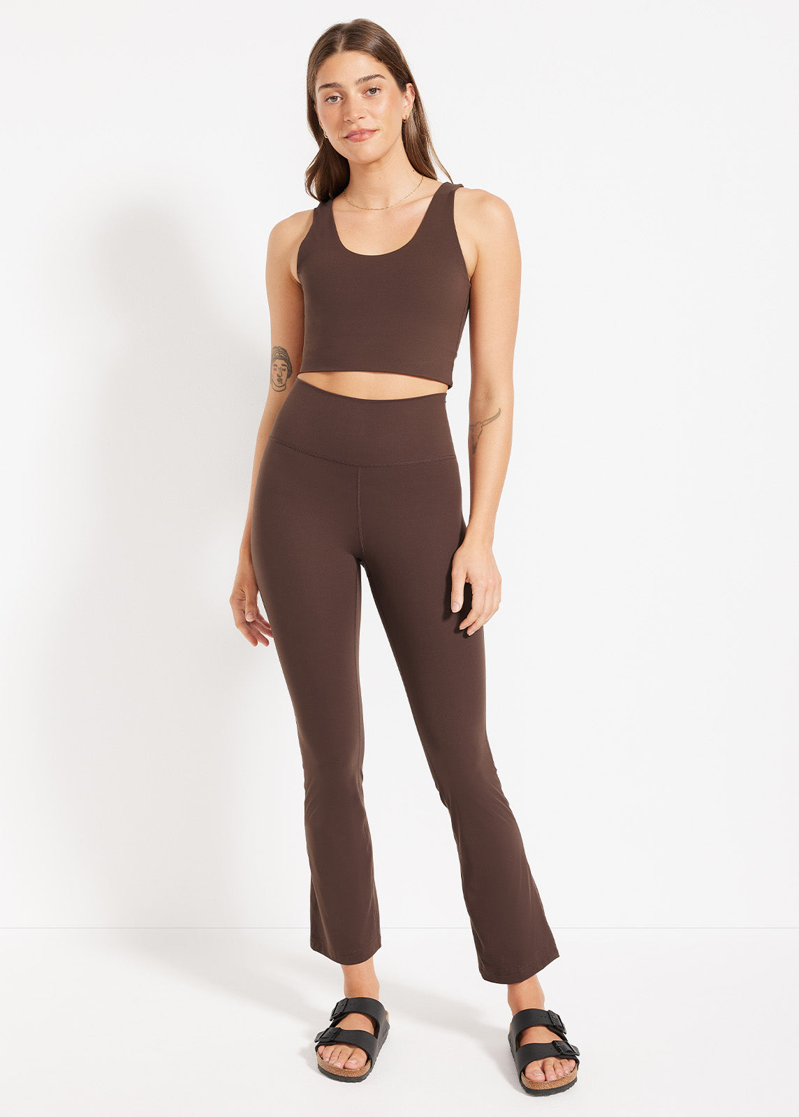 In Motion Cropped Pocket Flare Pant