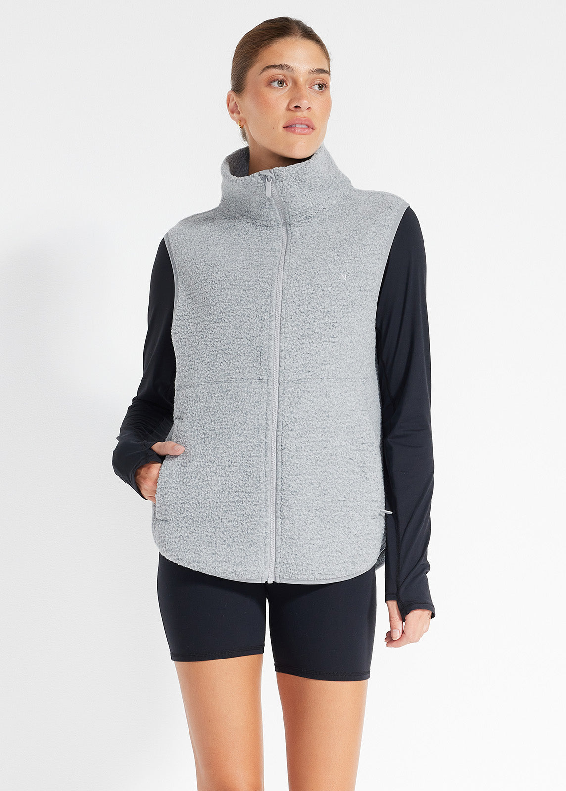Rain Or Shine Sherpa Vest