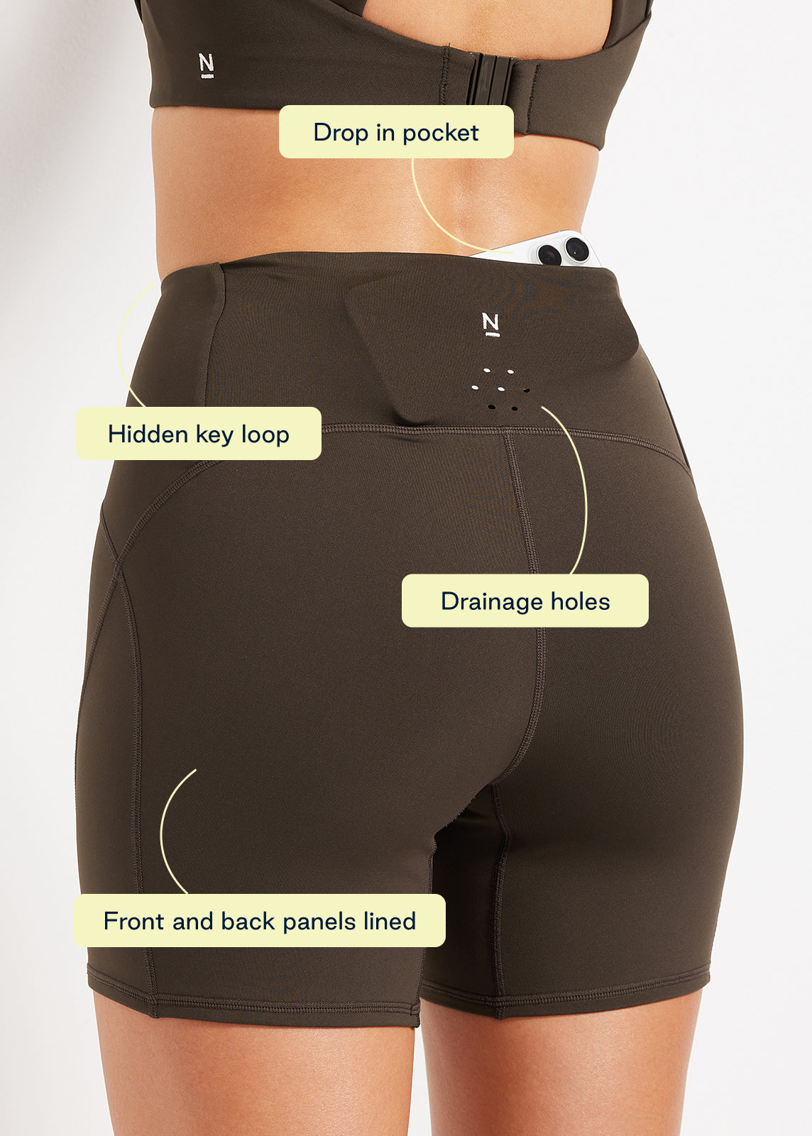 Sweat To Splash® Pocket Short 12cm