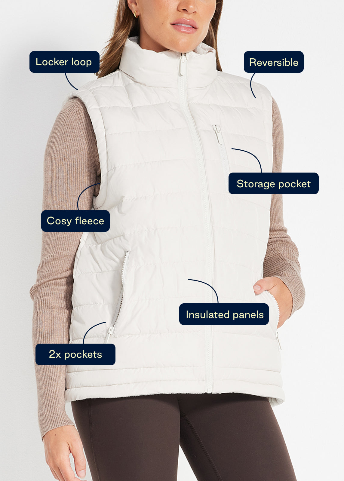 Reversible Half Time Vest II