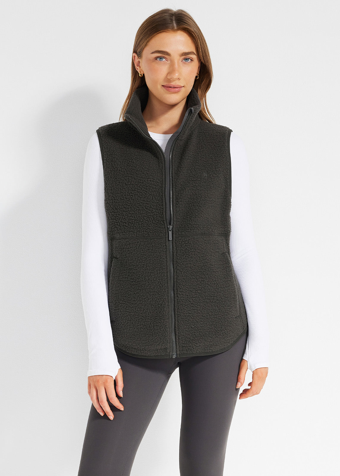Rain Or Shine Sherpa Vest