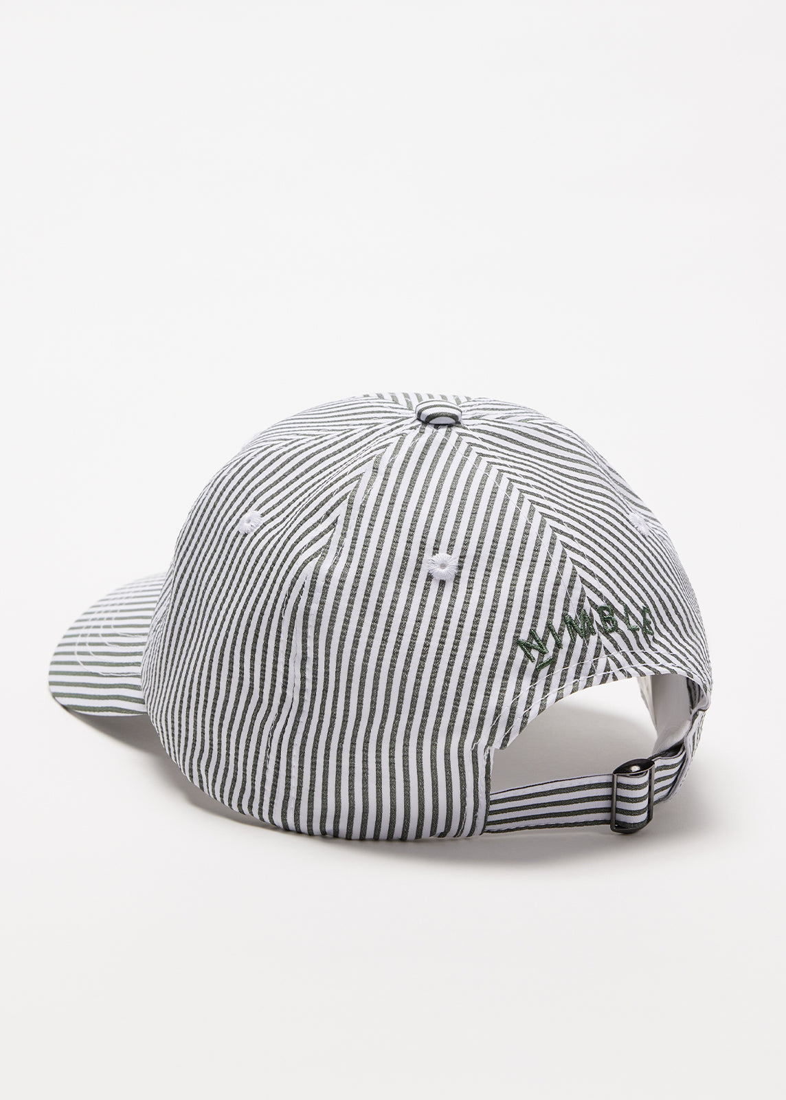 N Striped Cap in Matcha | Women's Caps