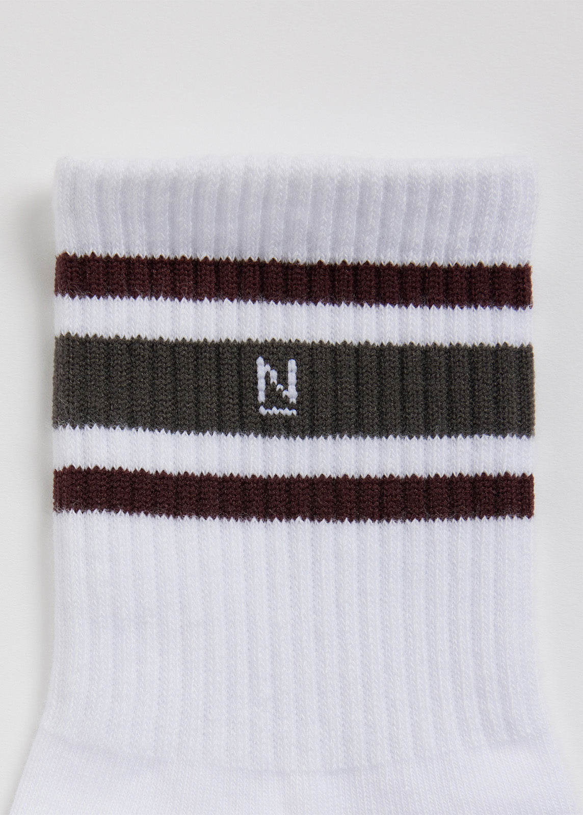 Grippy Stripe Quarter Sock