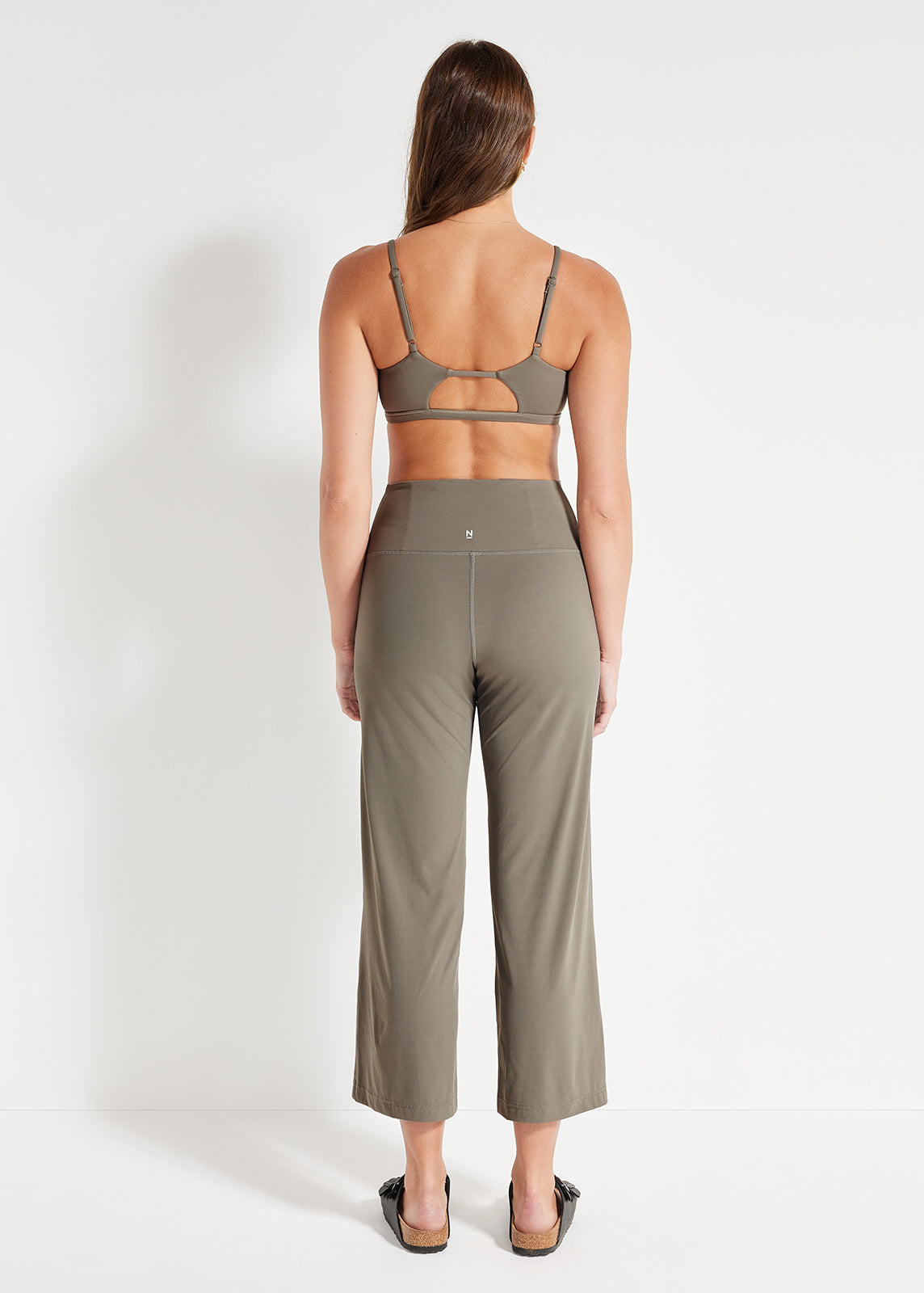 In Motion Cropped Wide Leg Pant