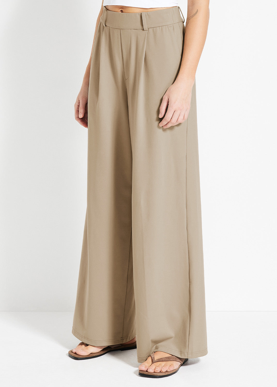 Pleated Tailored Trouser