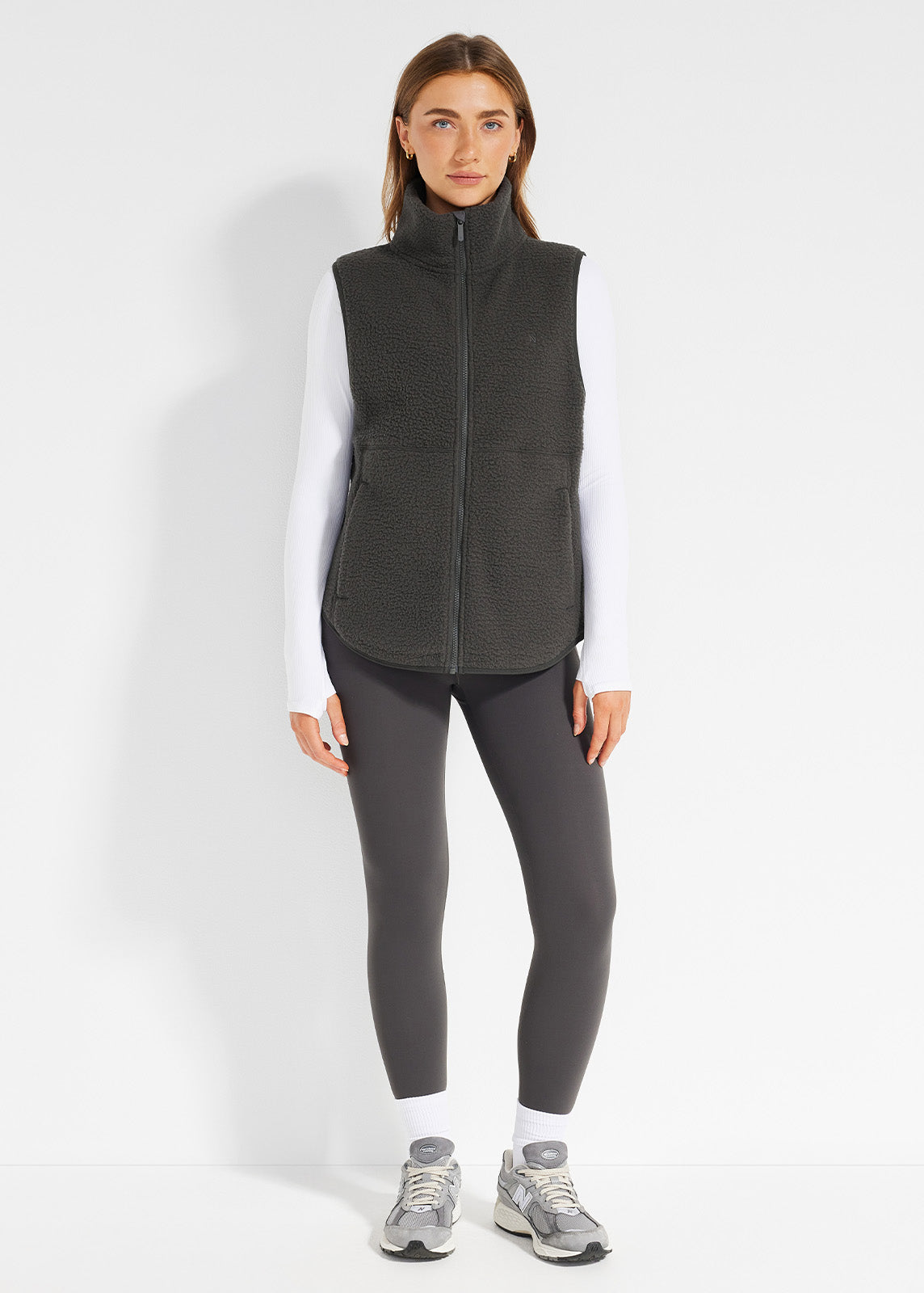 Rain Or Shine Sherpa Vest