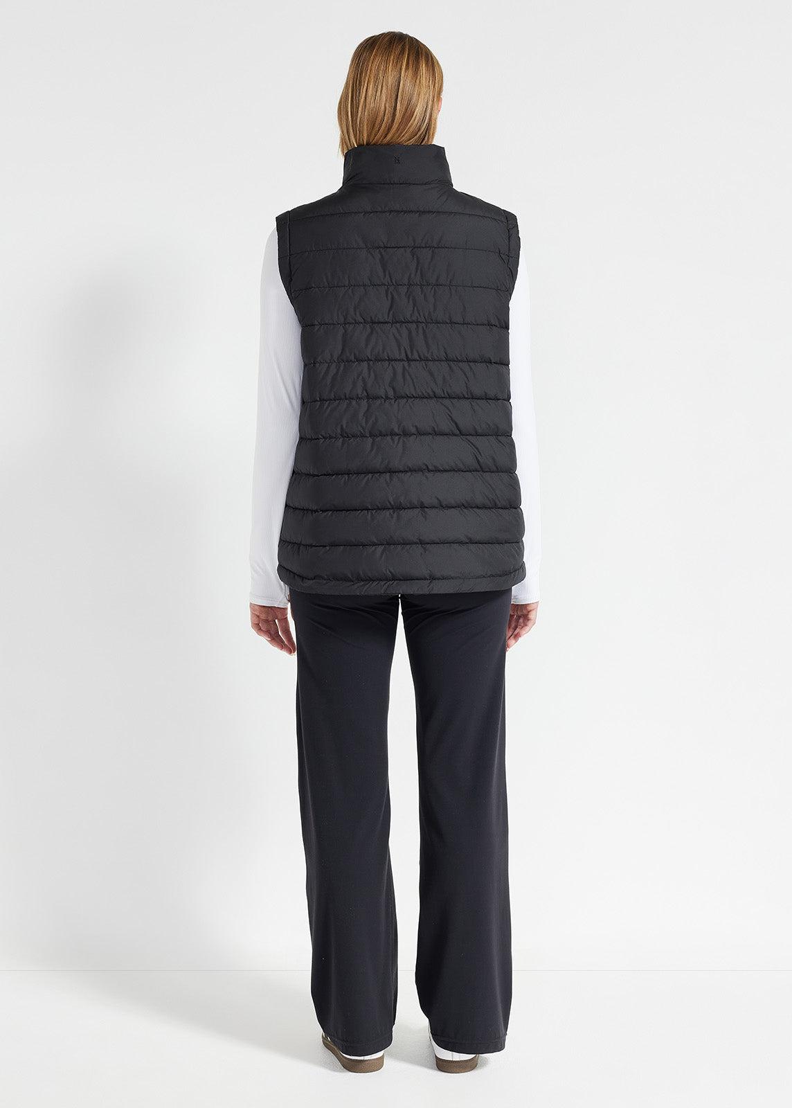 Reversible Half Time Vest in Black | Jackets