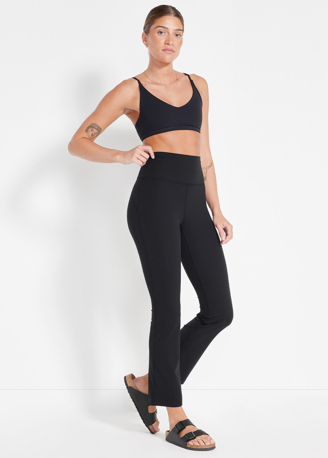 In Motion Cropped Flare Pant