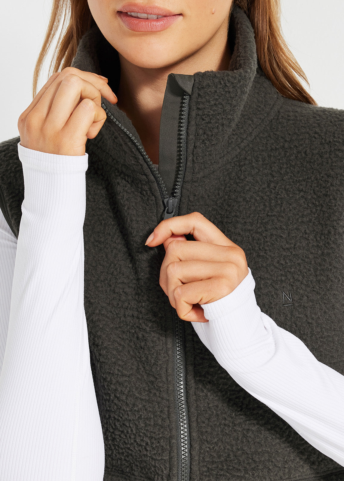 Rain Or Shine Sherpa Vest