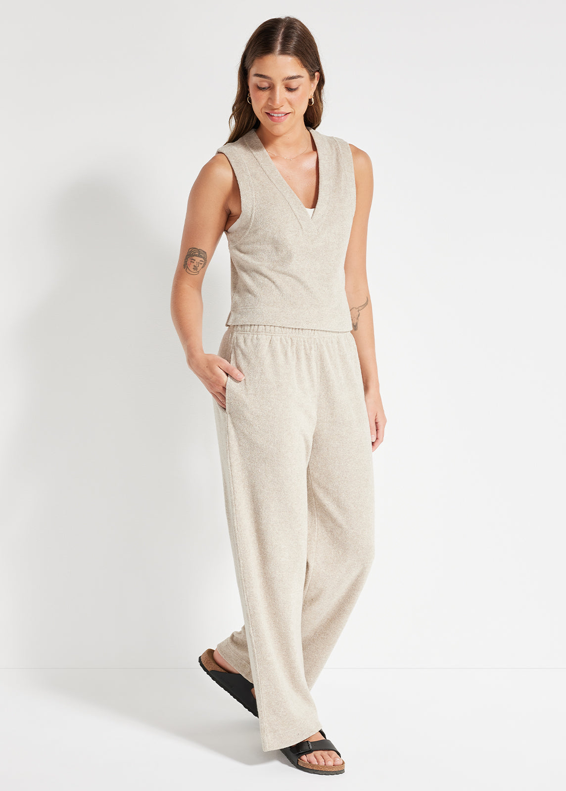 Coastal Terry Pant