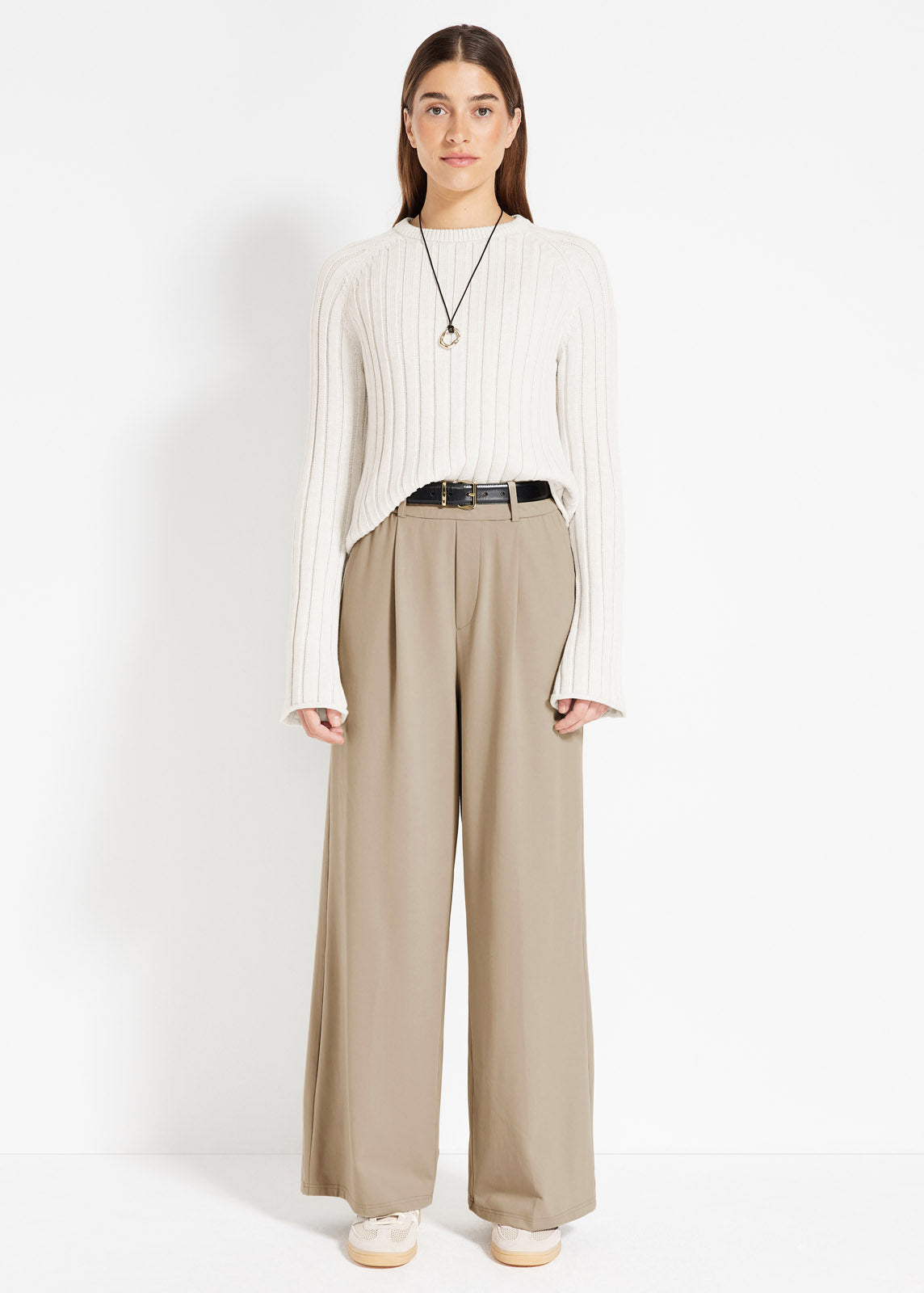 Pleated Tailored Trouser