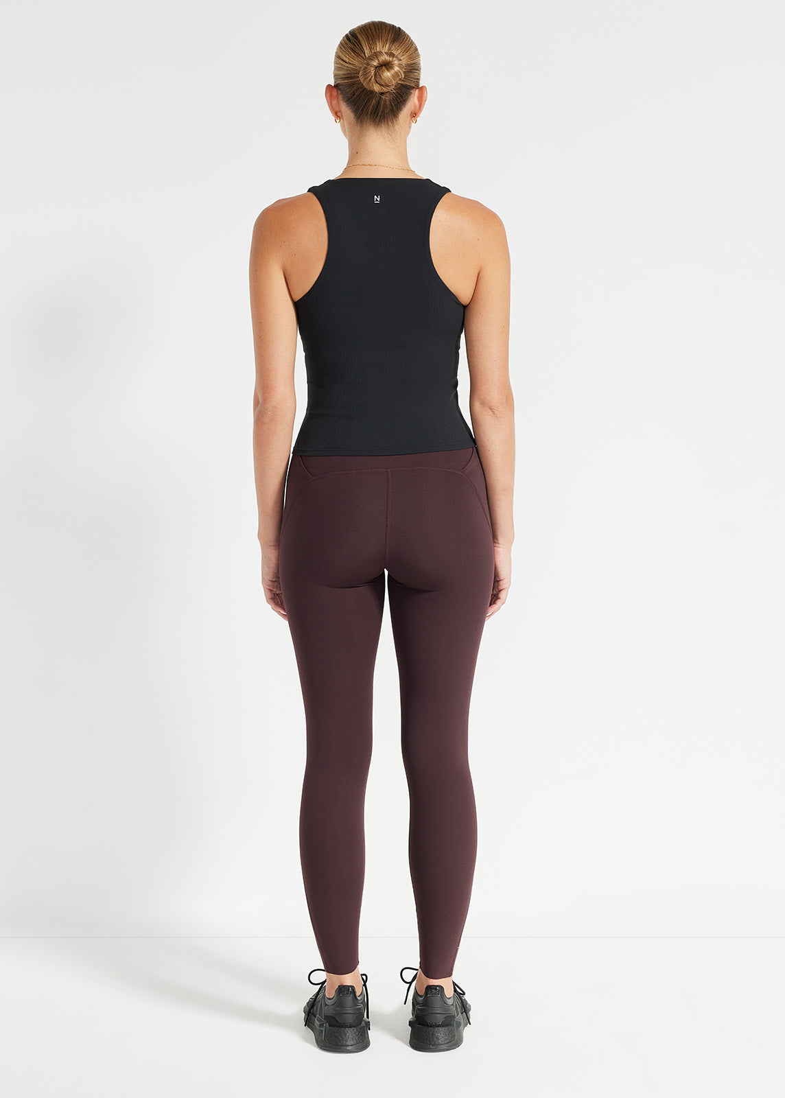 Ribbed Cardio 2-1 Scoop Tank