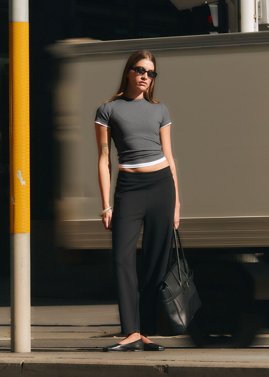 Lightweight Ribbed Tee