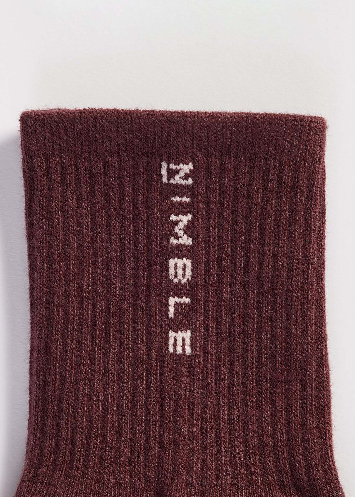 Contrast Grippy Pilates Sock
