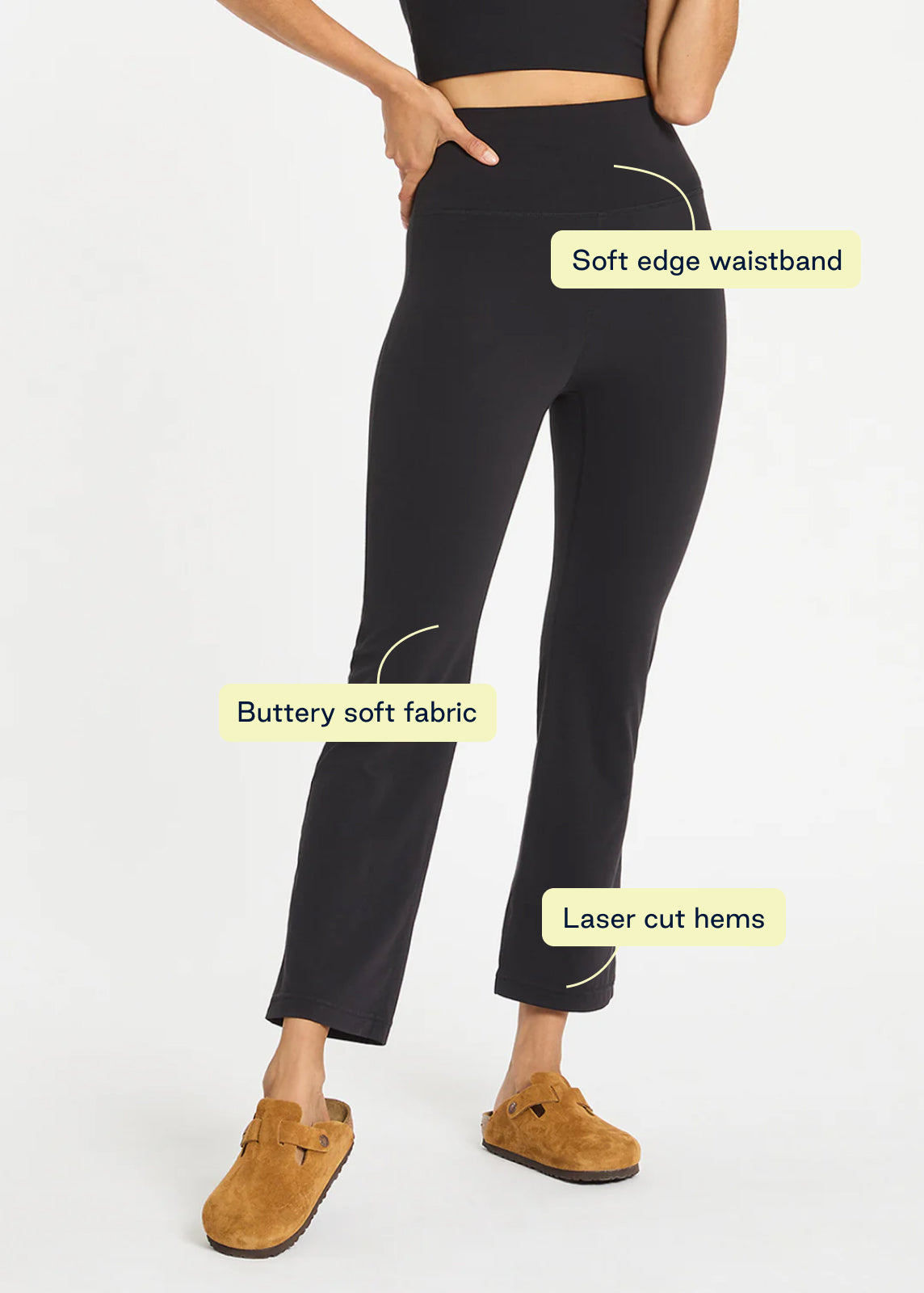 In Motion Cropped Flare Pant