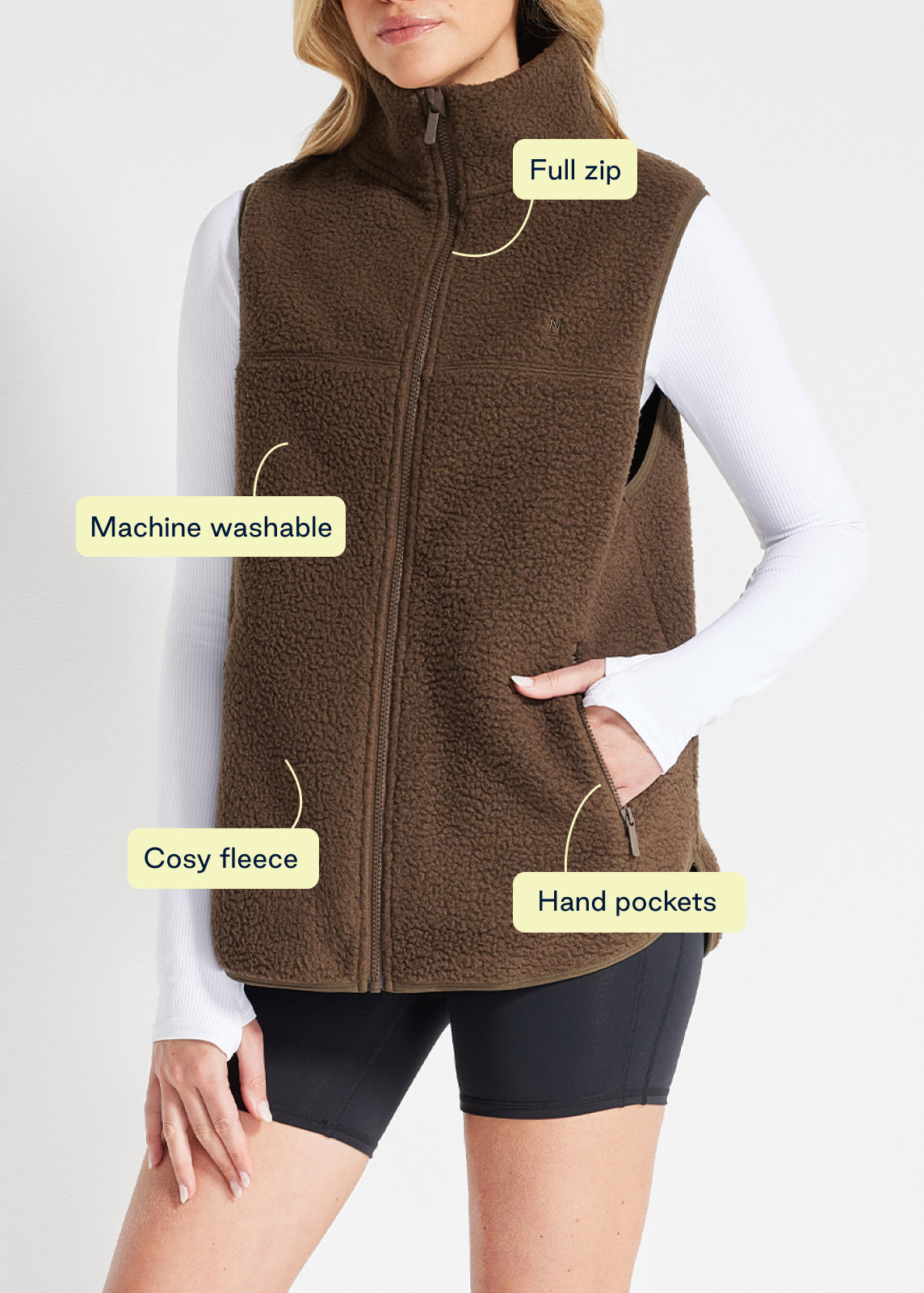 Explore More Sherpa Vest