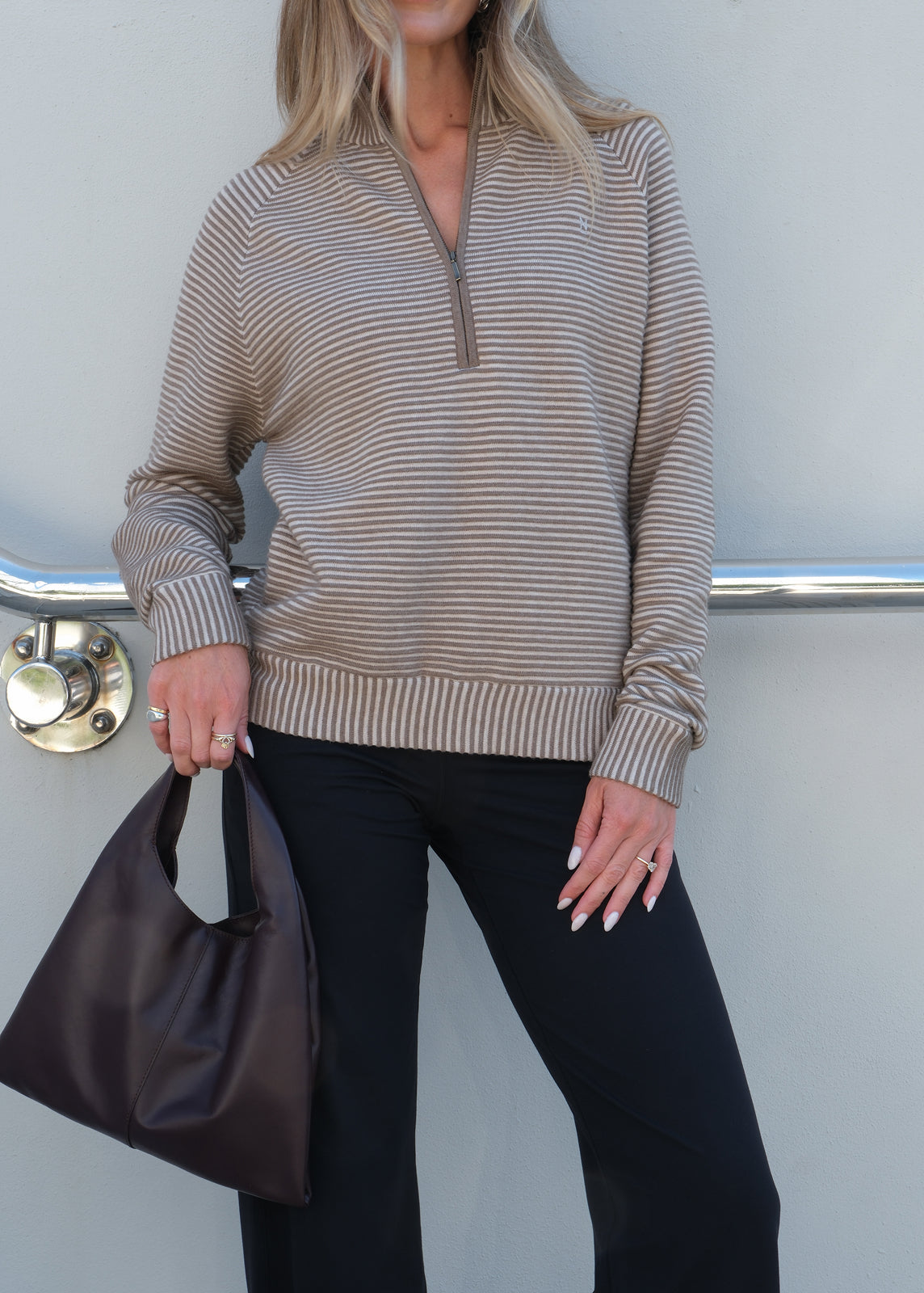 AM to PM Pocket 1/2 Zip