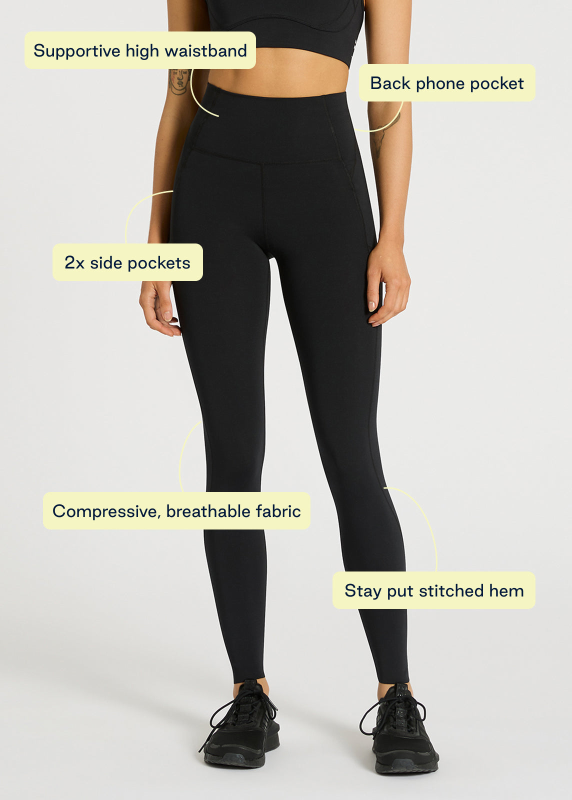 In Tempo Run Ankle Legging