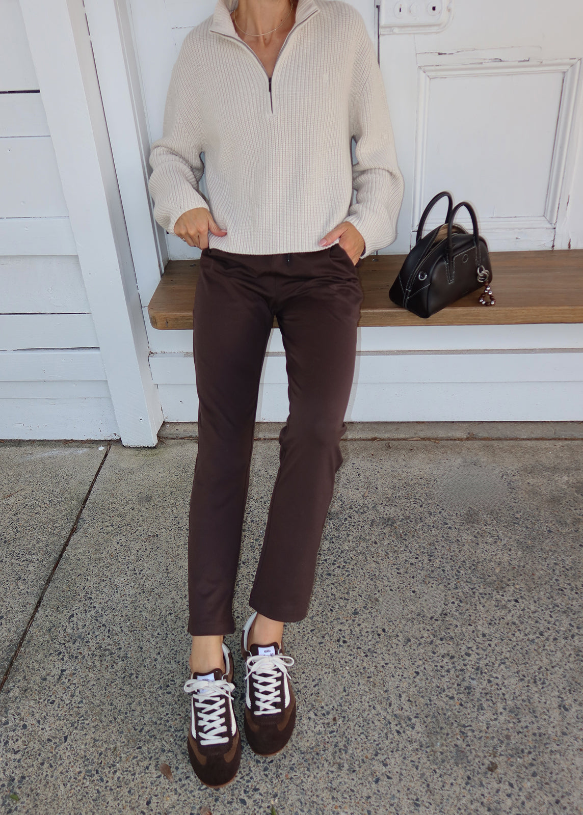 Everyday Ribbed 1/2 Zip