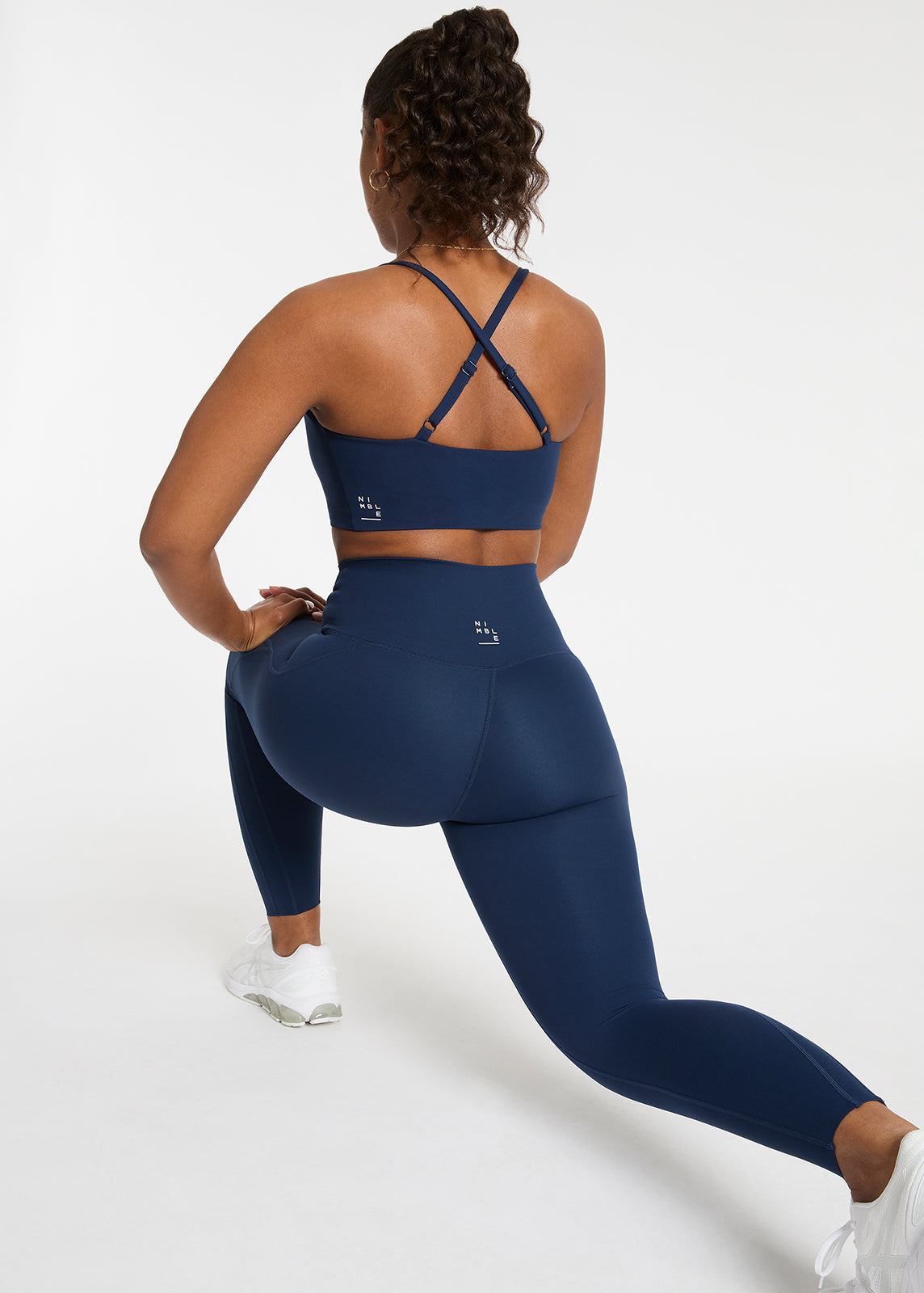 All In Motion Navy High Rise Athletic Leggings - France
