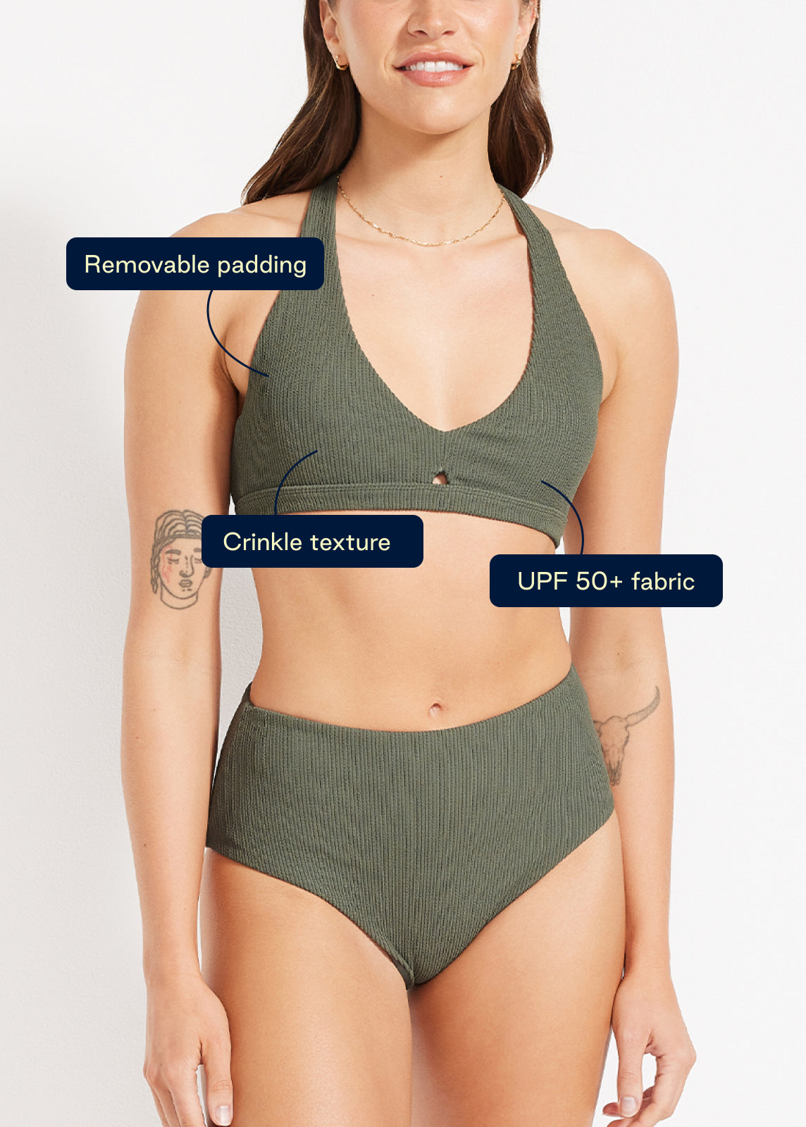 Swim Plunge Top